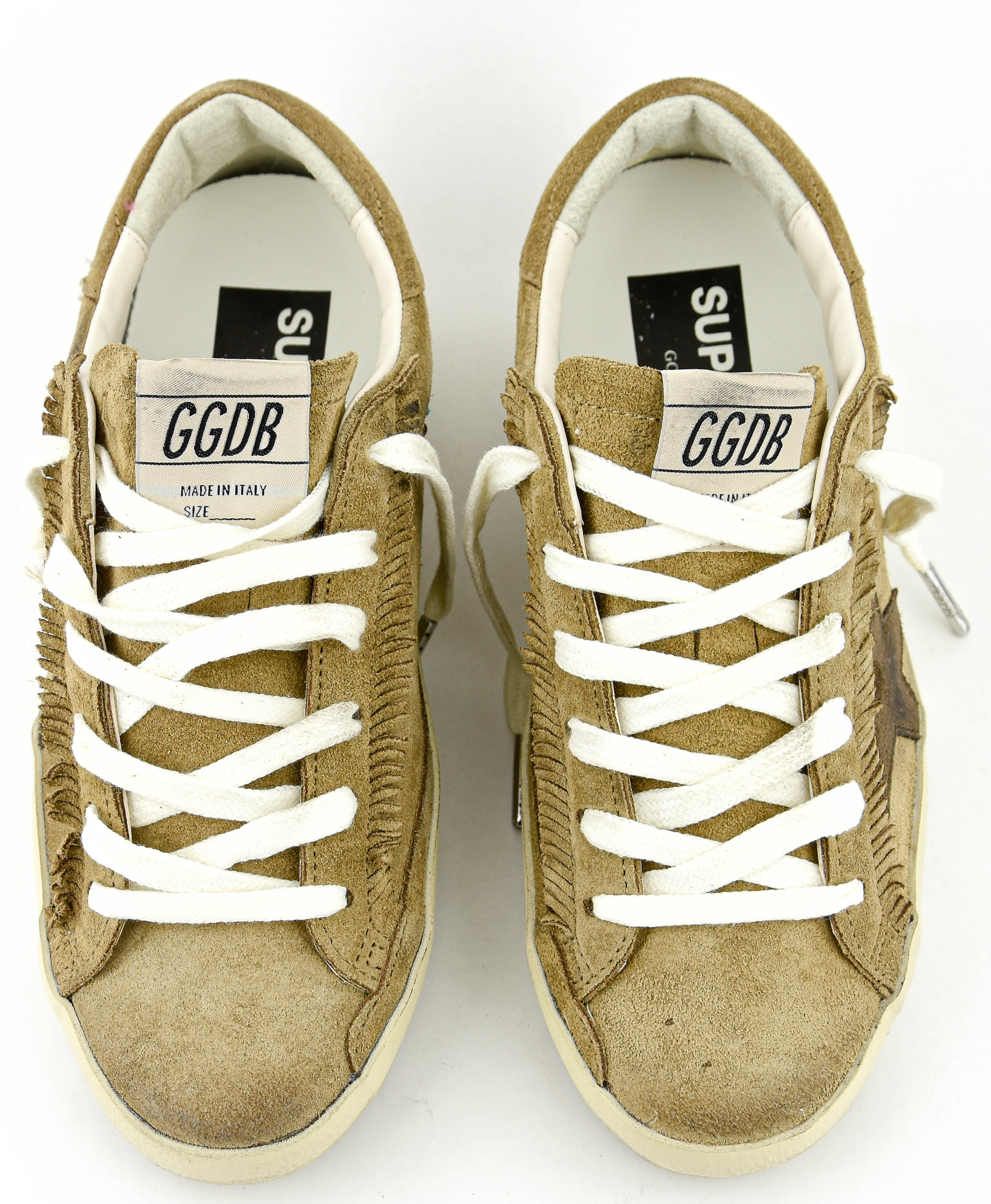 GOLDEN GOOSE SUPER STAR CLASSIC TABACCO