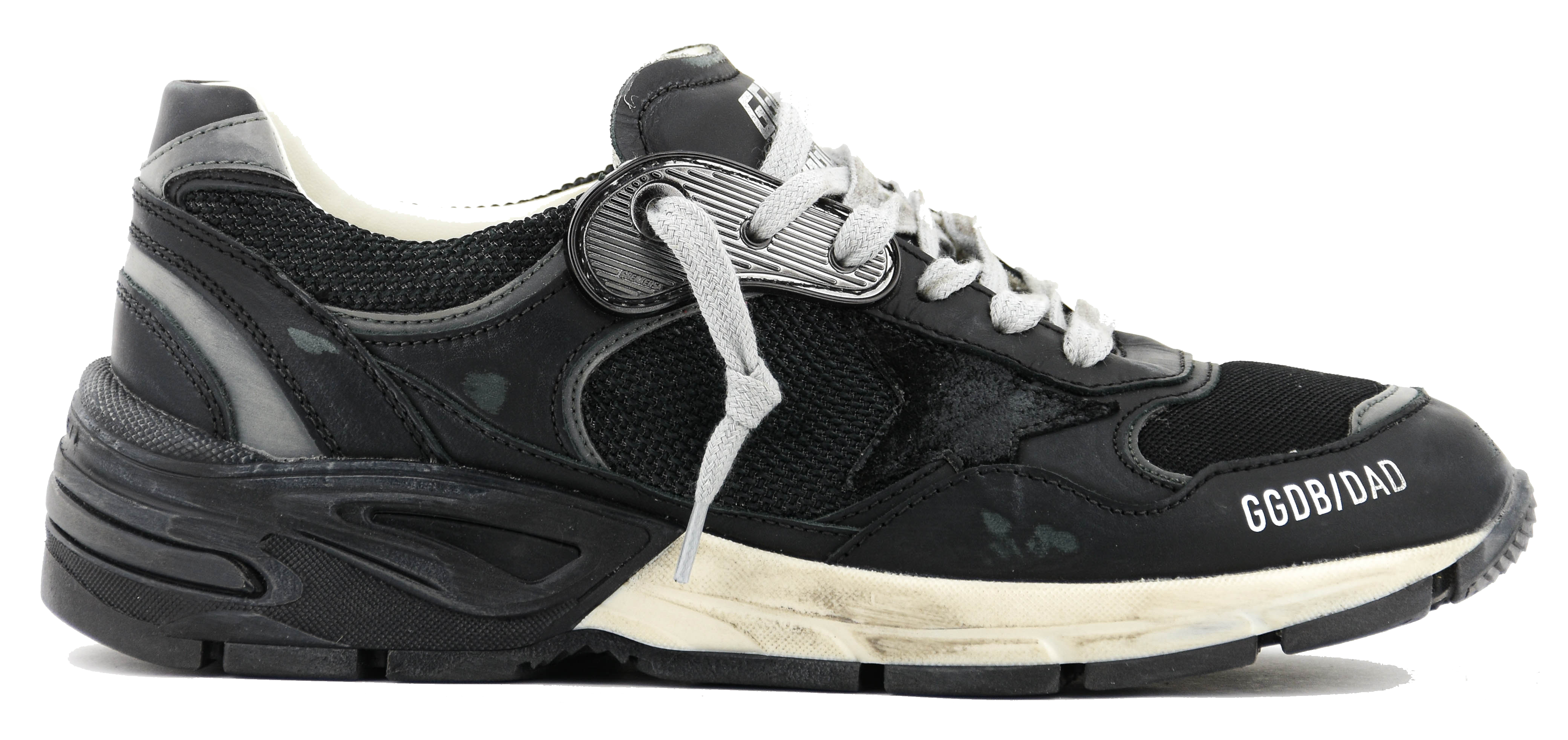 ★Golden ★ Running Dad Sneakers Black GWF00199F0032709 GOLDEN GOOSE RUNNING DAD BLACK DARK GREY – Paul warmer