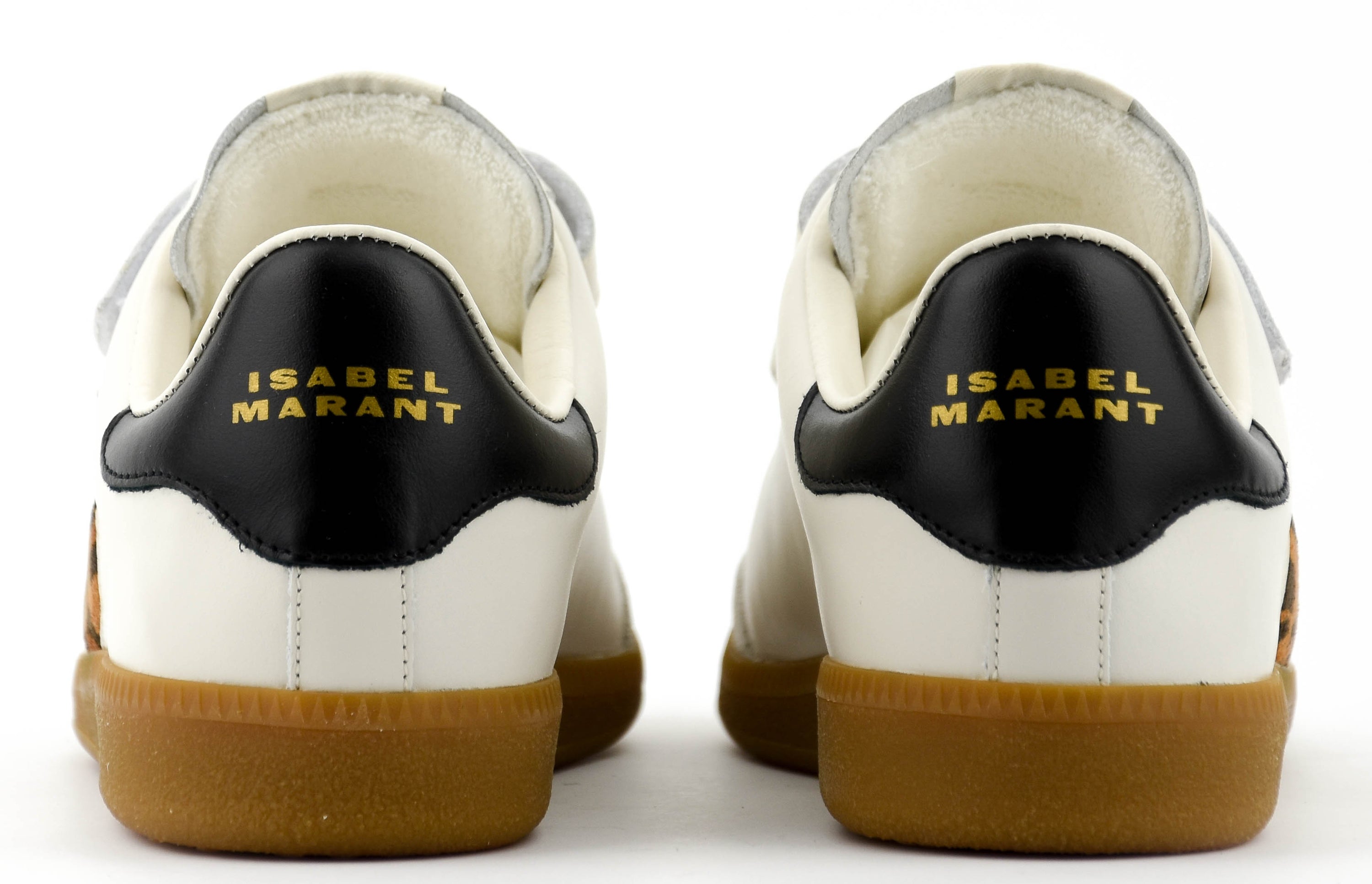 ISABEL MARANT BETH SNEAKER ECRU LEOPARD