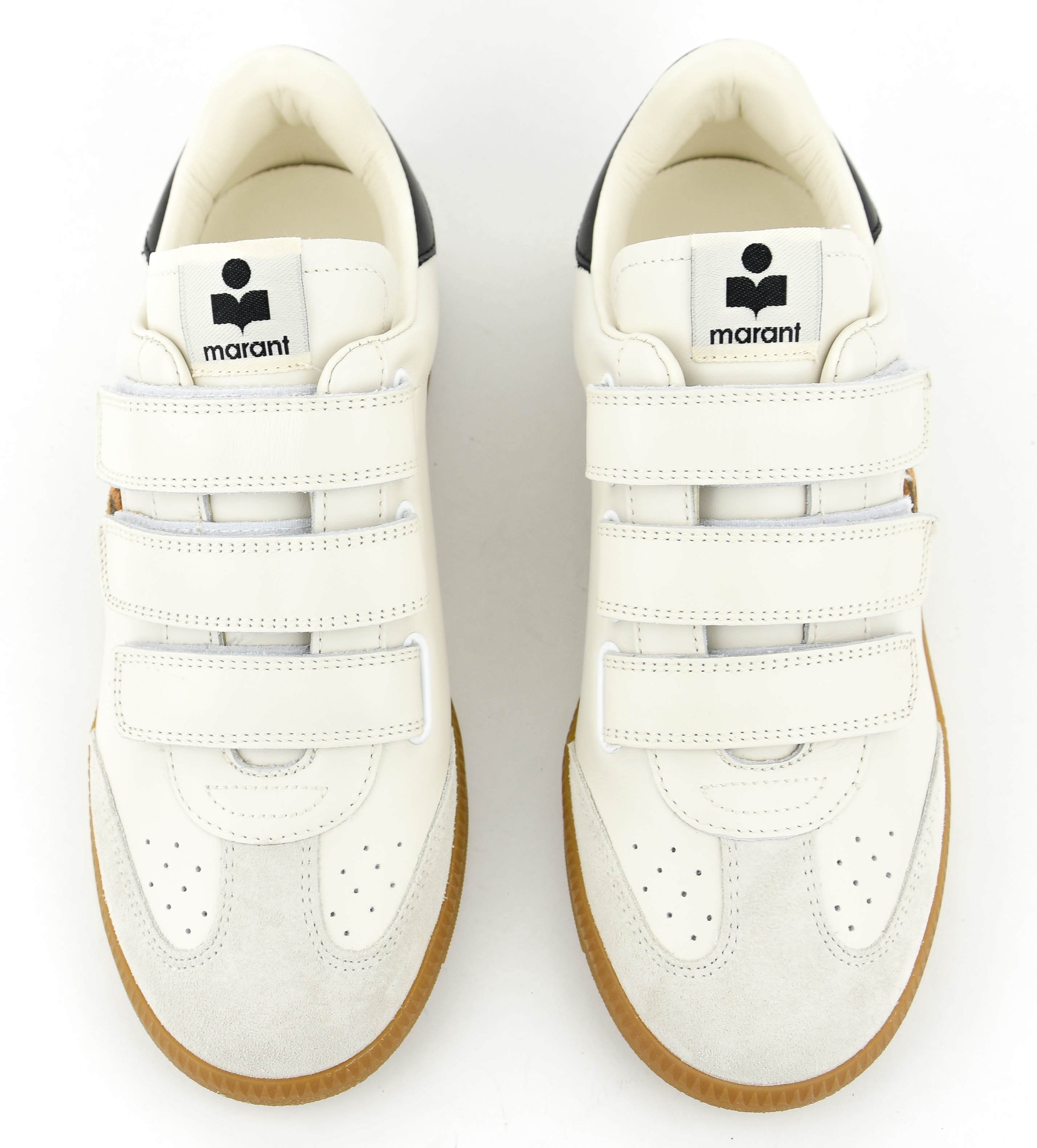ISABEL MARANT BETH SNEAKER ECRU LEOPARD