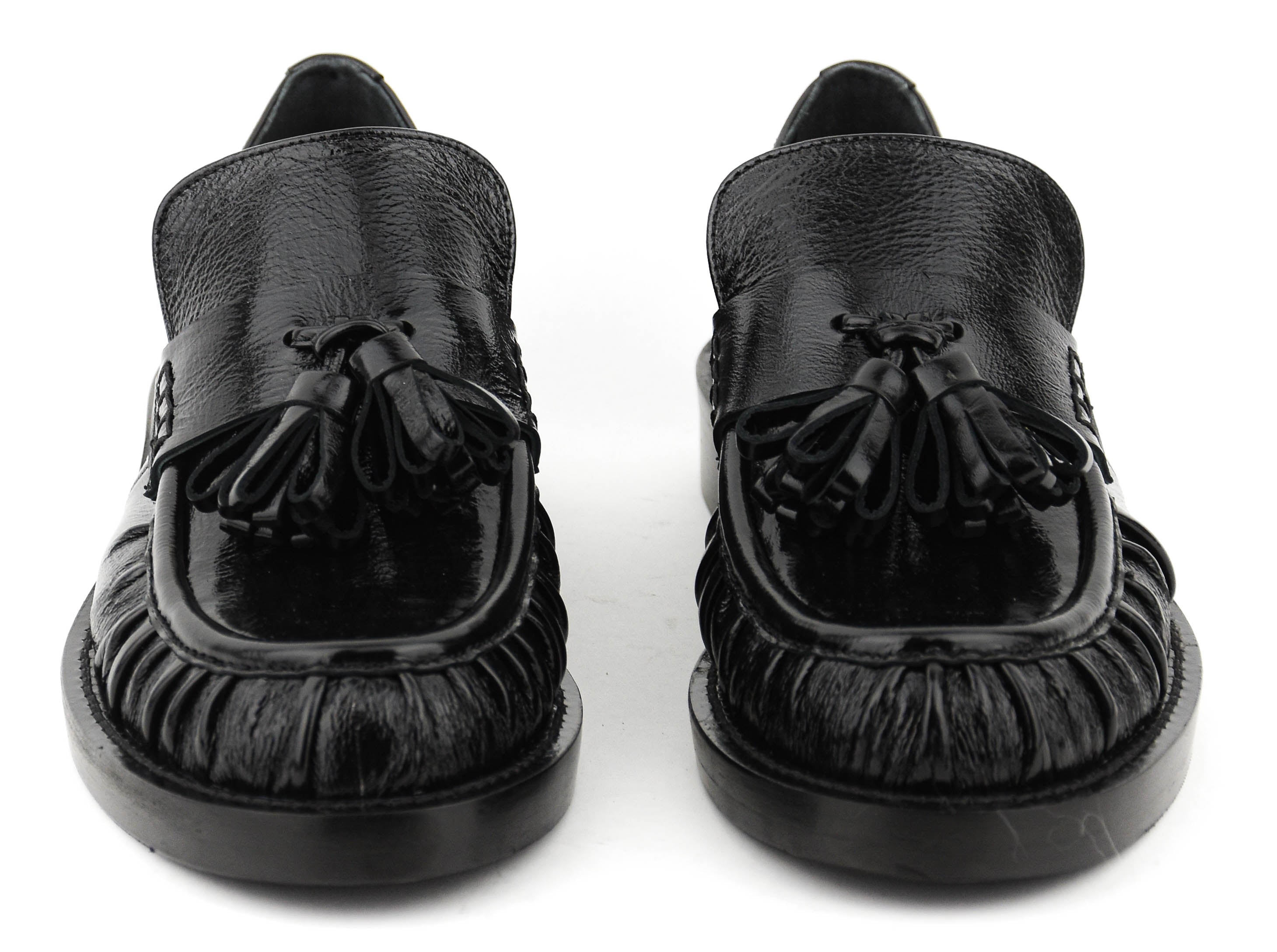 PAULWARMER LOAFER BLACK SOFT PATENT