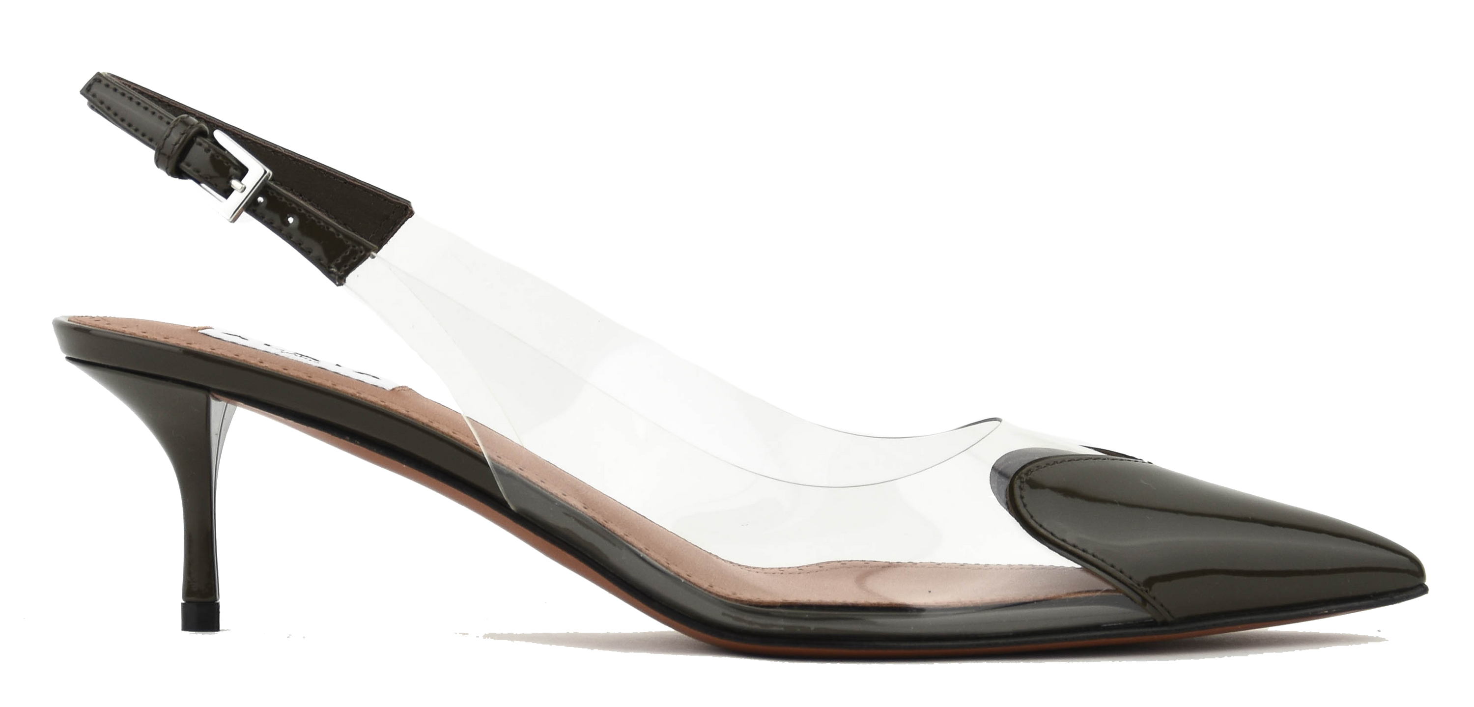 ALAIA SLINGBACK 55 KAKI