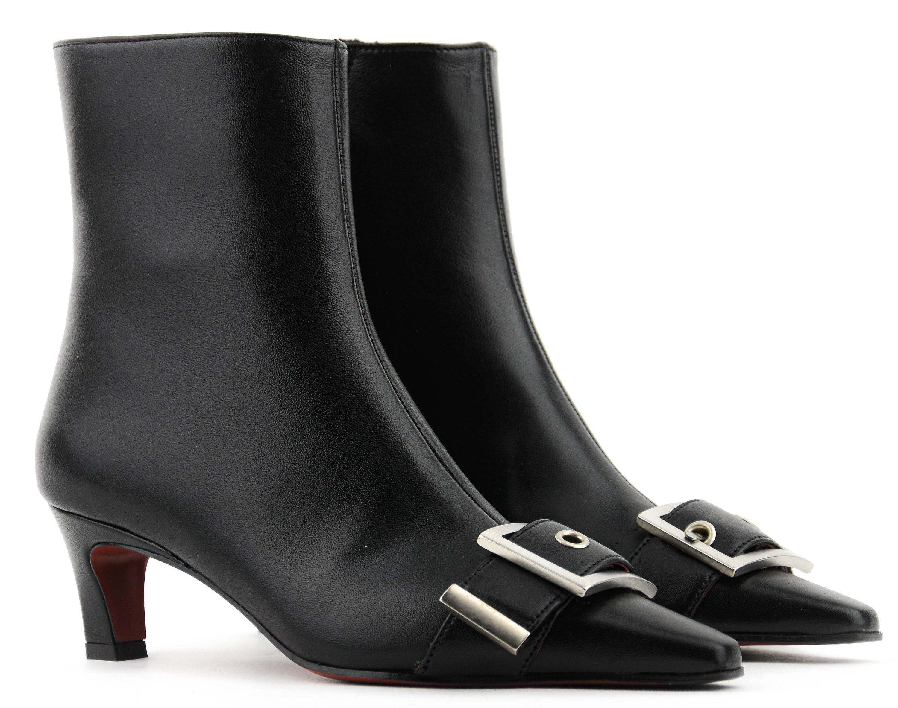 PAUL WARMER 90'S SQUARE BOOTIE BLACK