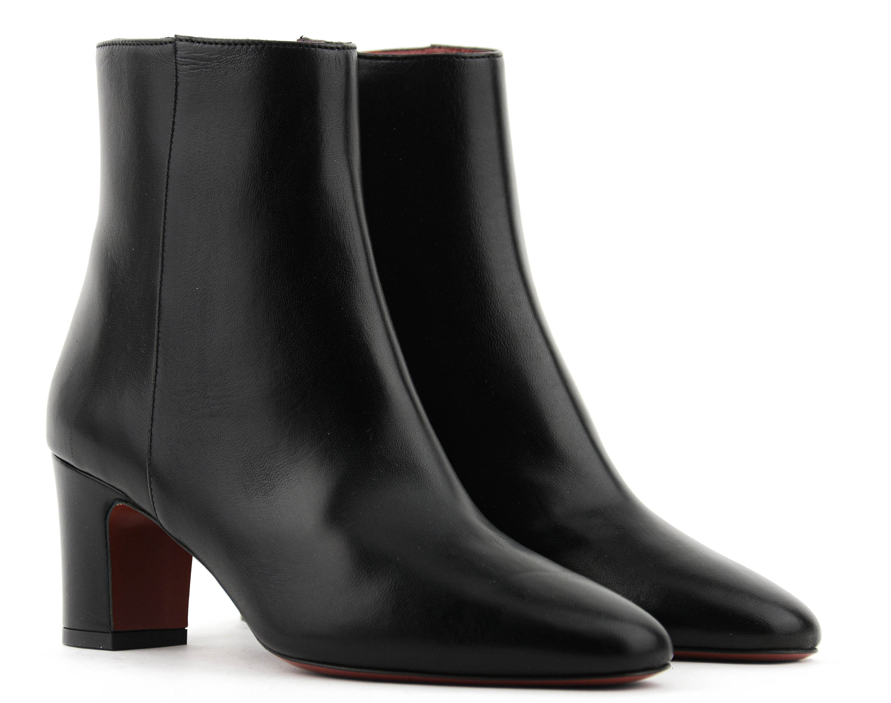 PAUL WARMER BOOTIE 60 BLACK NAPPA
