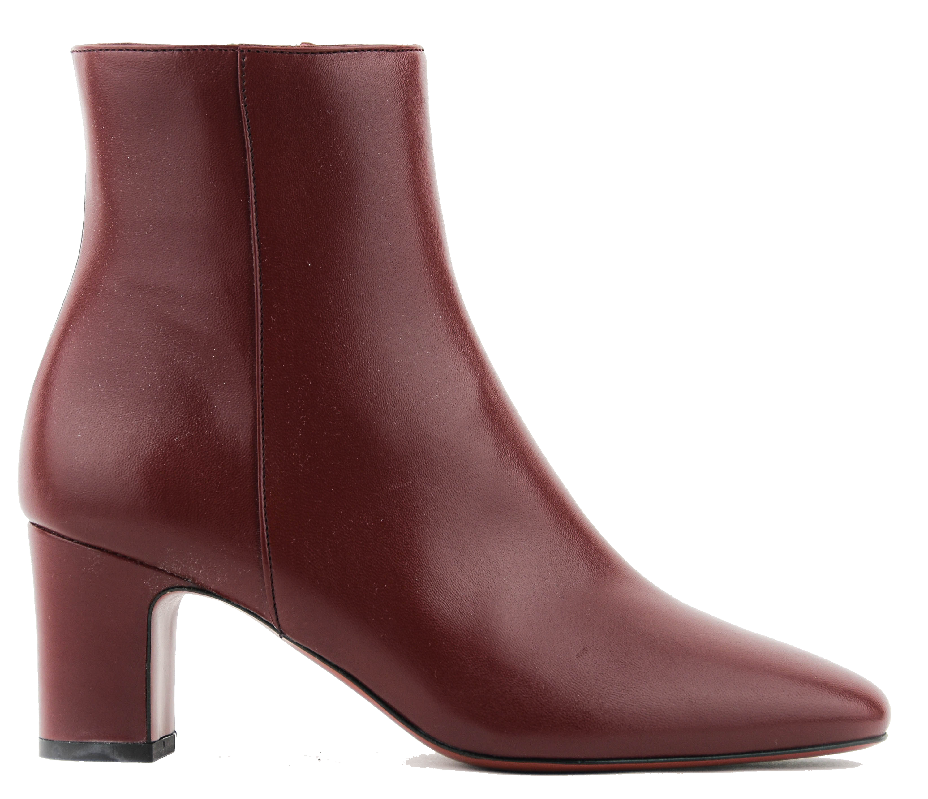 PAUL WARMER BOOTIE 60 BORDO NAPPA