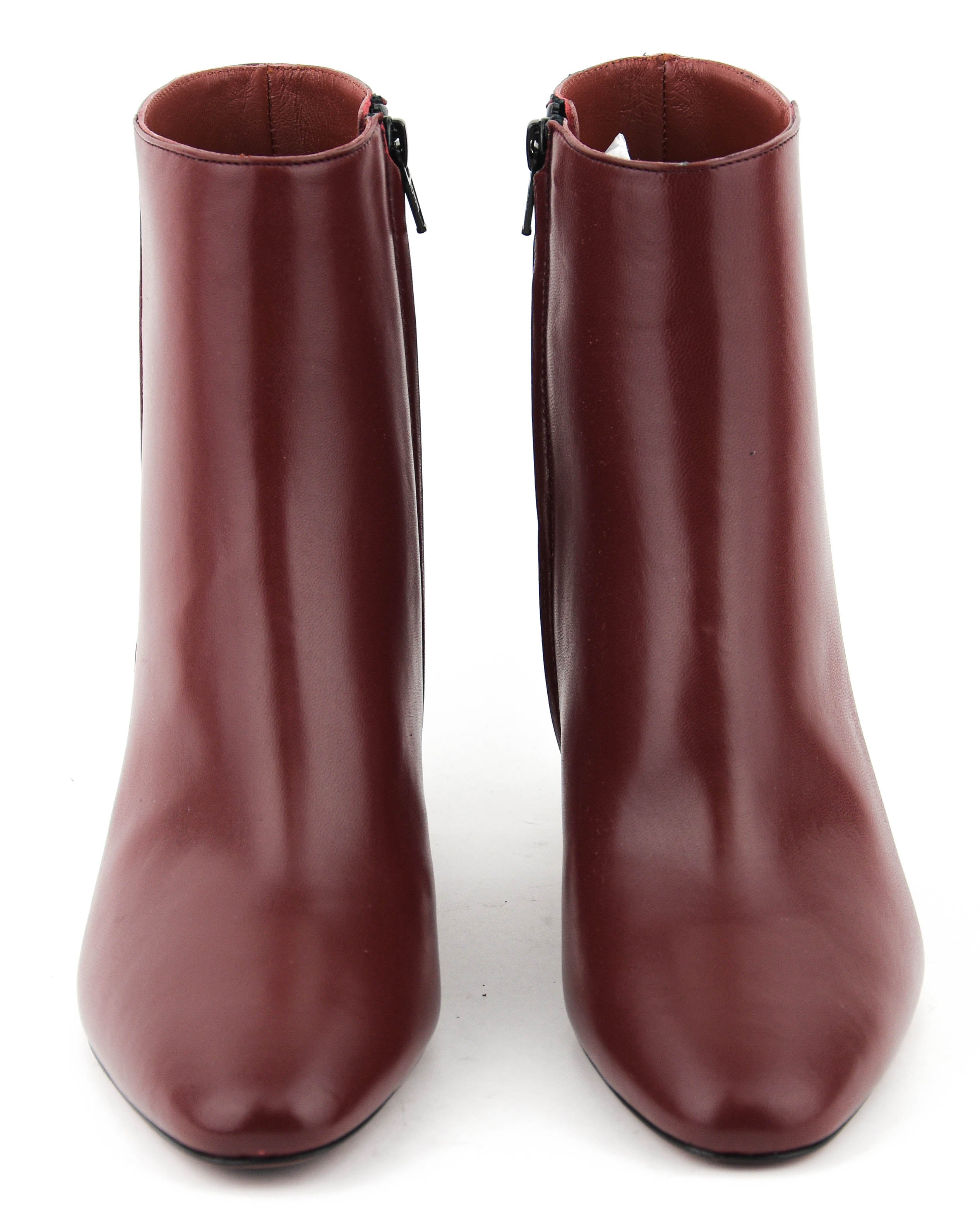PAUL WARMER BOOTIE 60 BORDO NAPPA