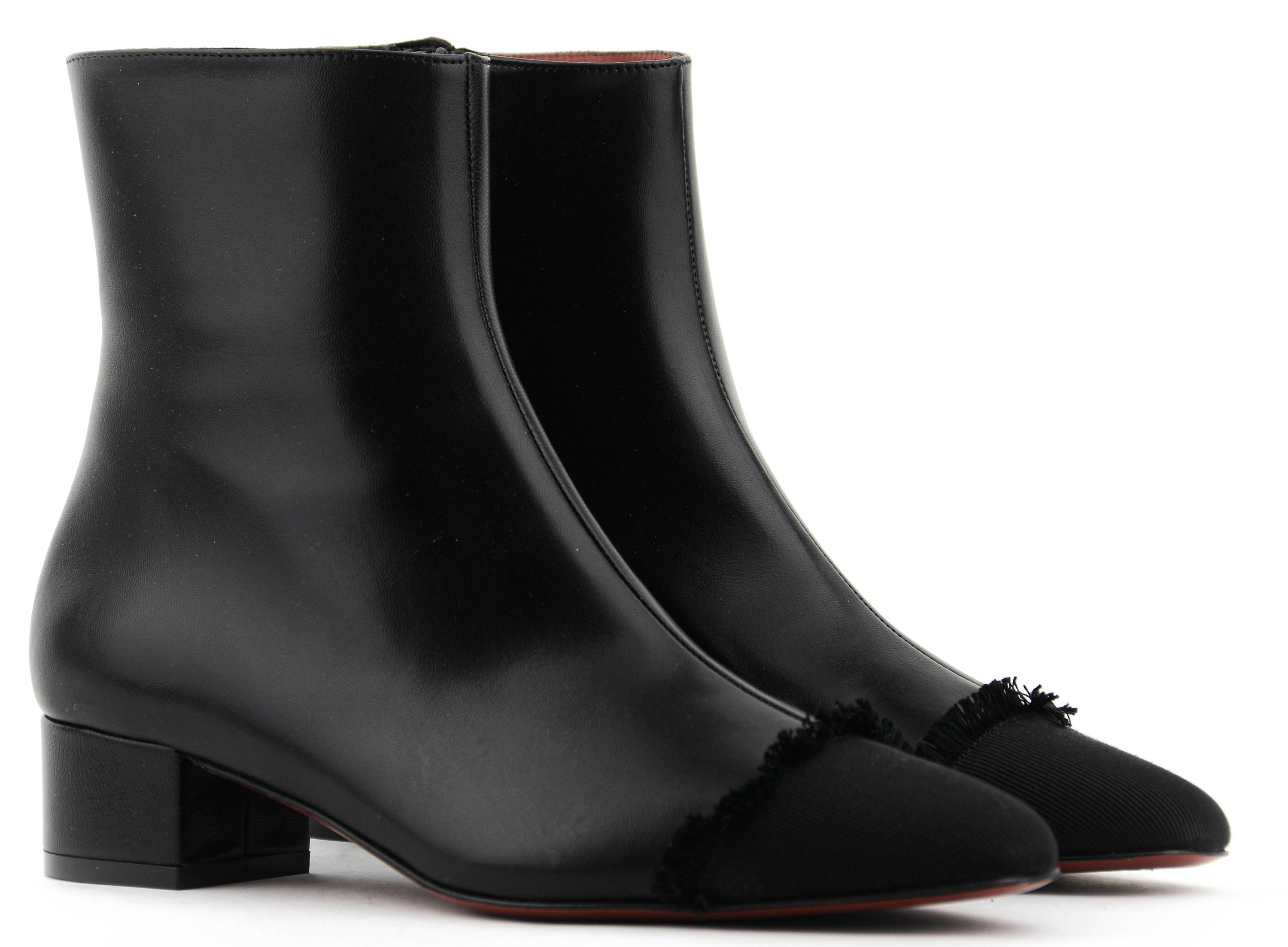 PAUL WARMER BOOTIE 60 TOECAP BLACK