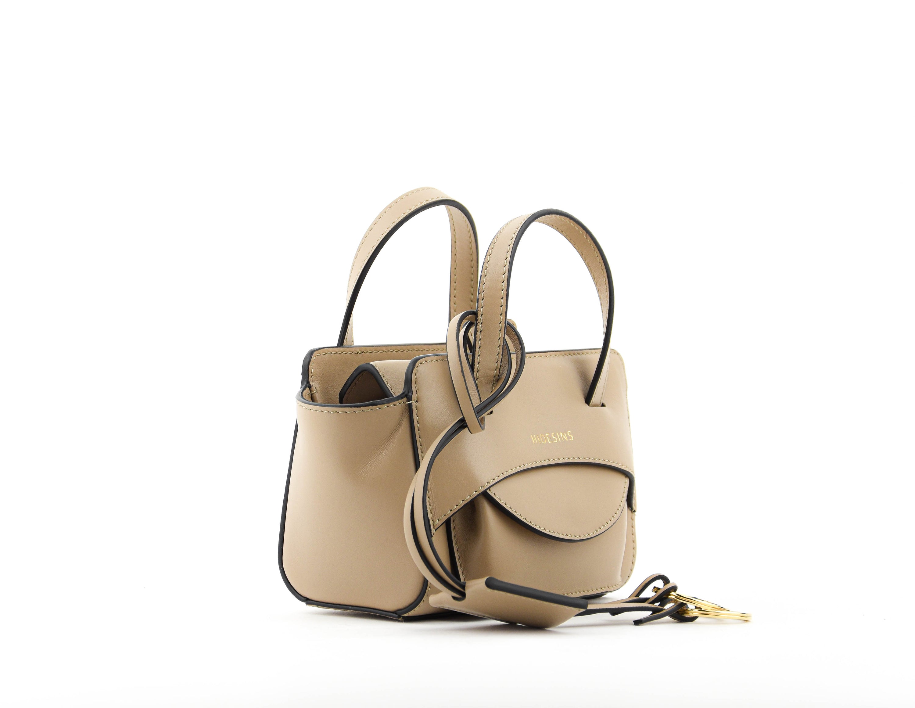 HIDESINS BAG FLAP XS DOVE TAUPE