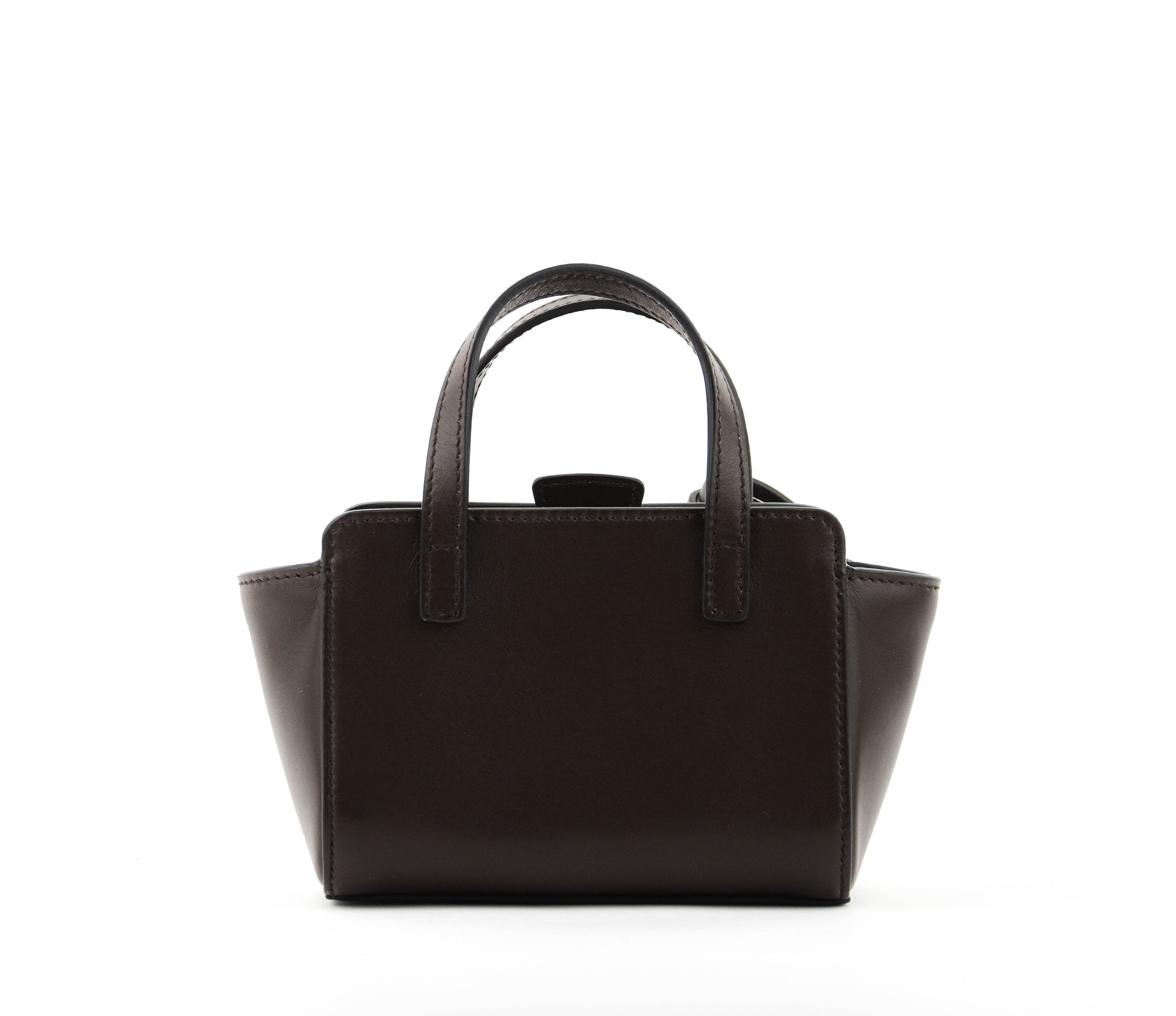 HIDESINS BAG FLAP XS DARK BROWN