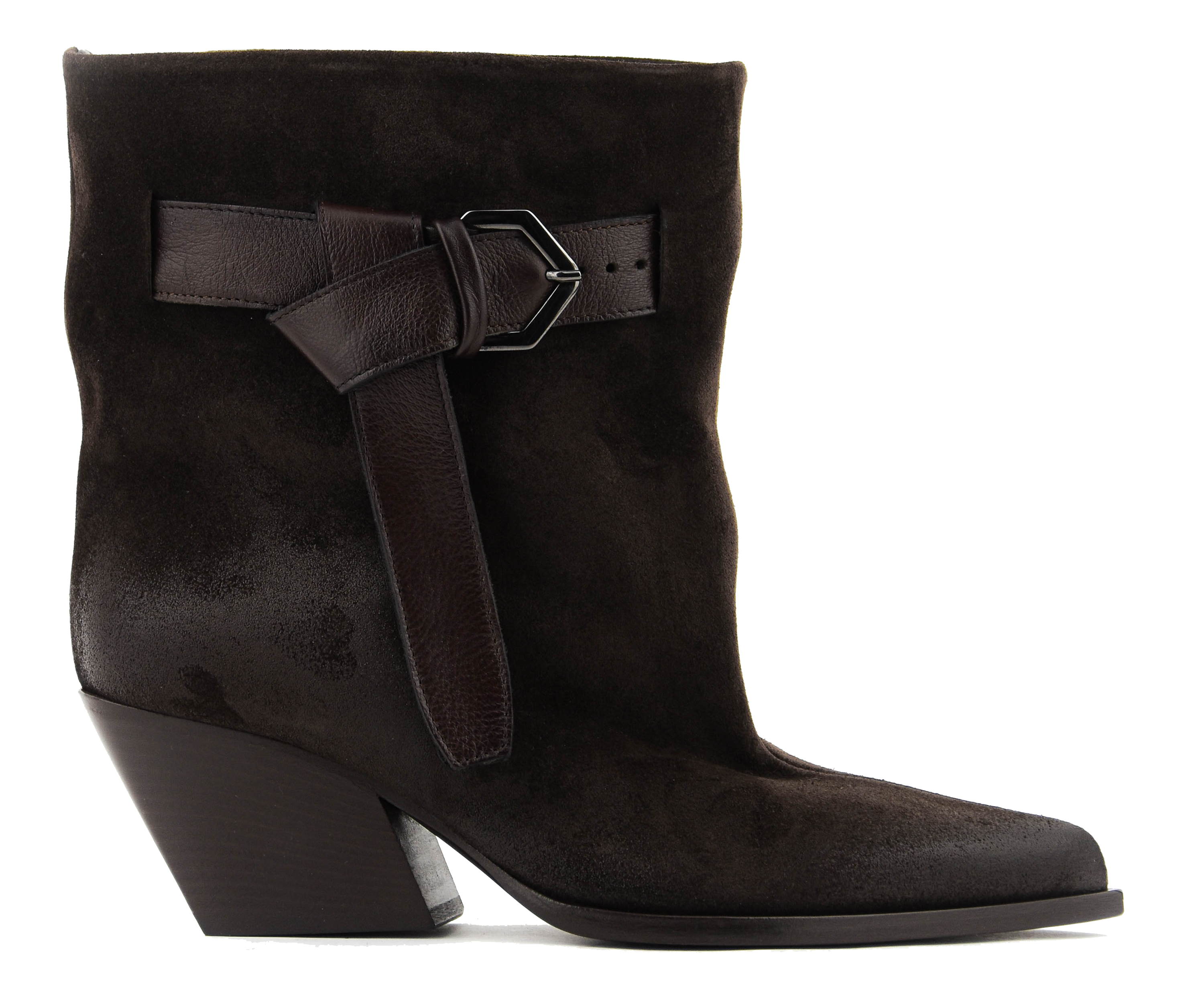 ELENA IACHI SHORT BOOT KNOT BROWN