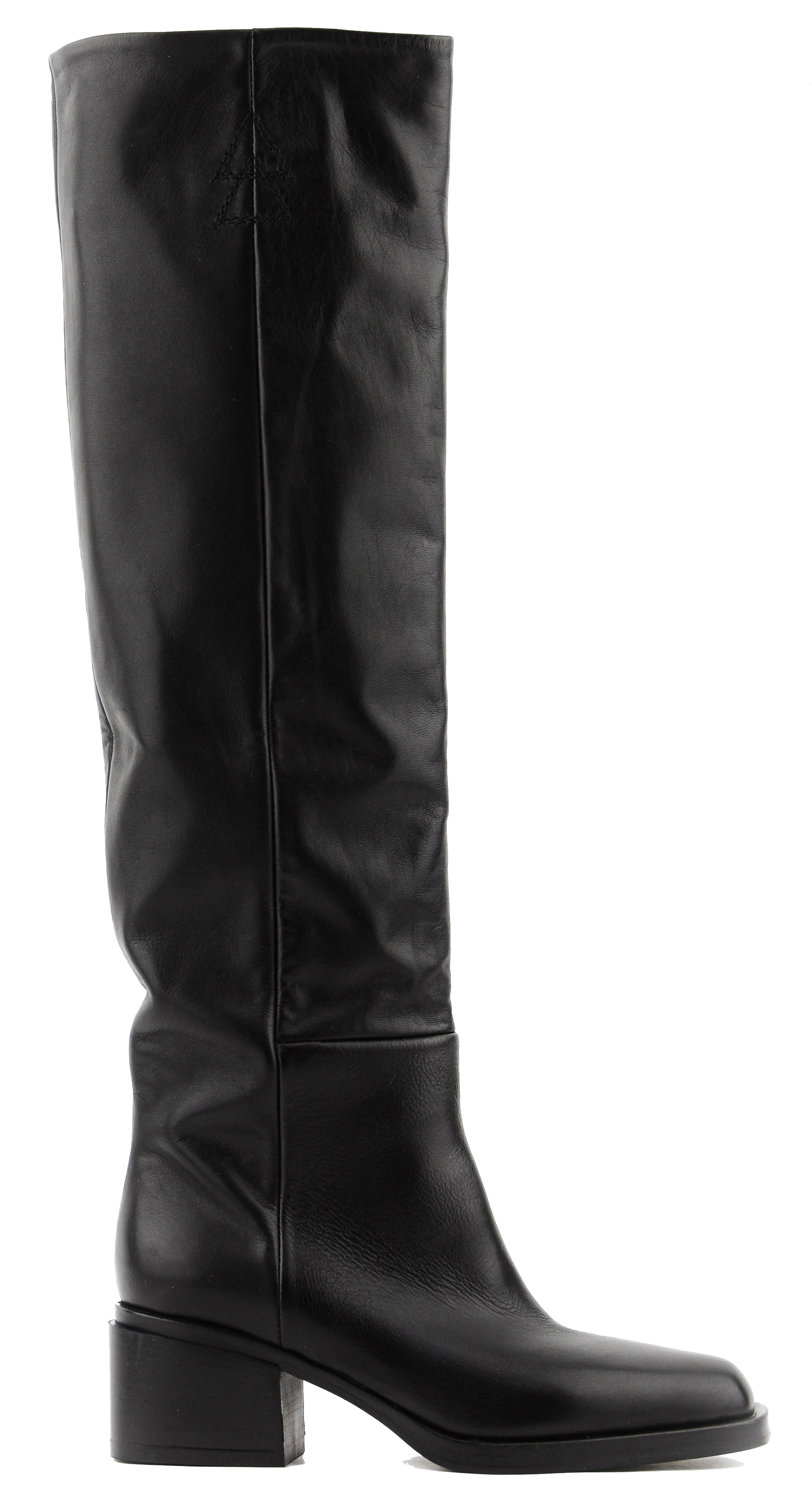 ELENA IACHI LONG BOOT SQUARE BLACK – Paul warmer