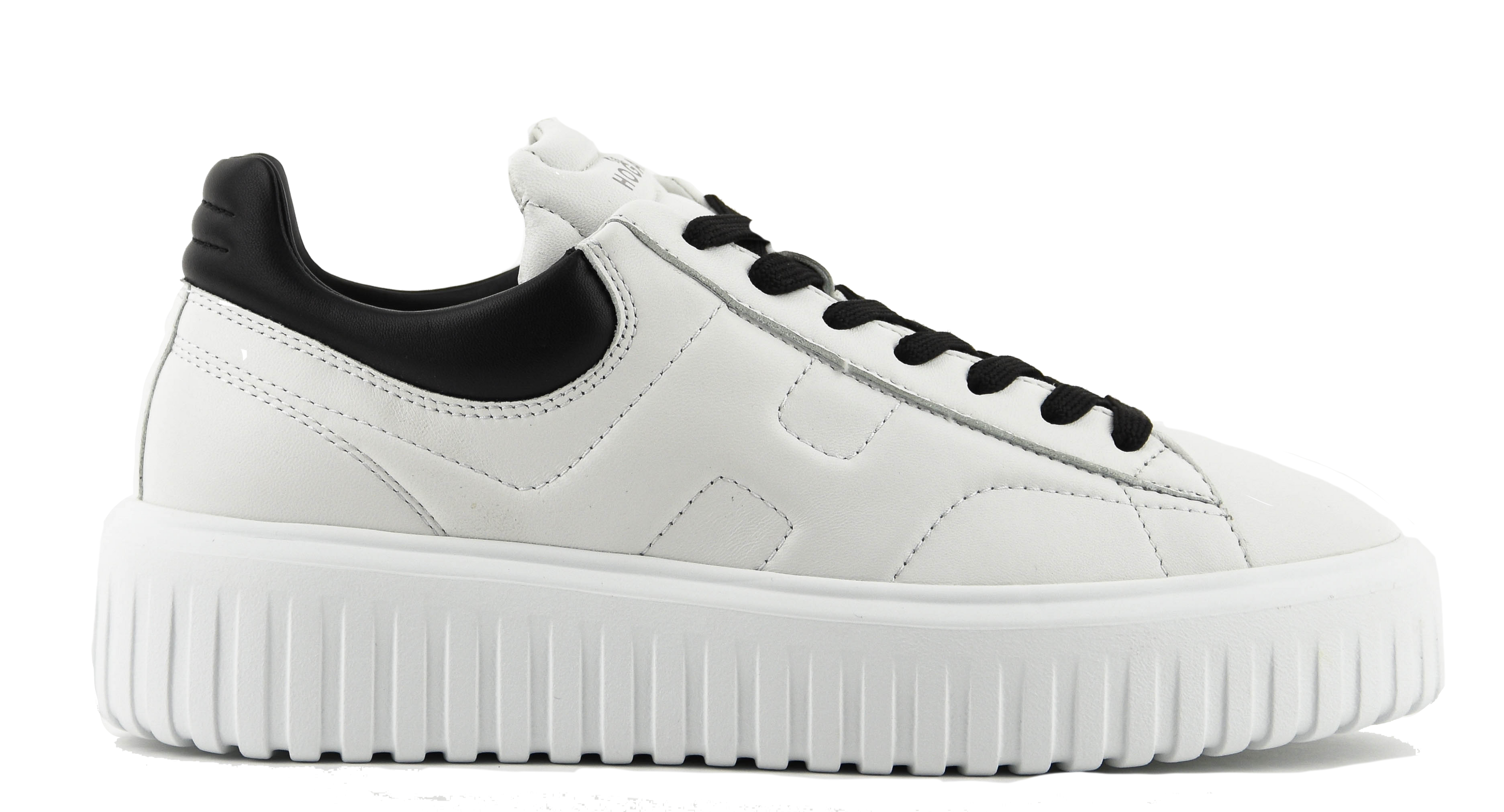 HOGAN H-STRIPES WHITE LEATHER