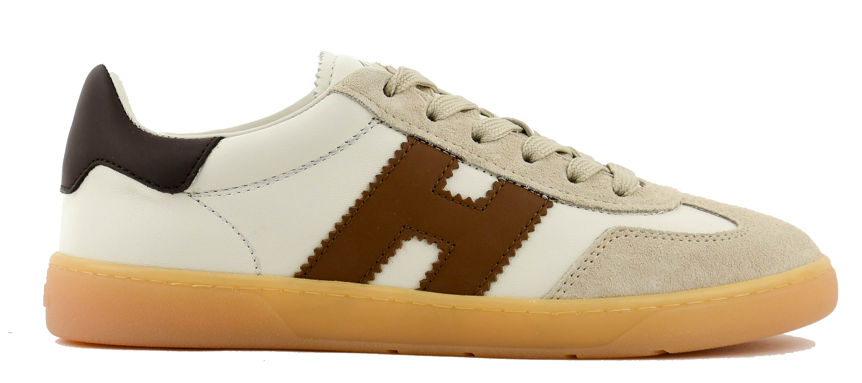HOGAN COOL SNEAKER WHITE BROWN