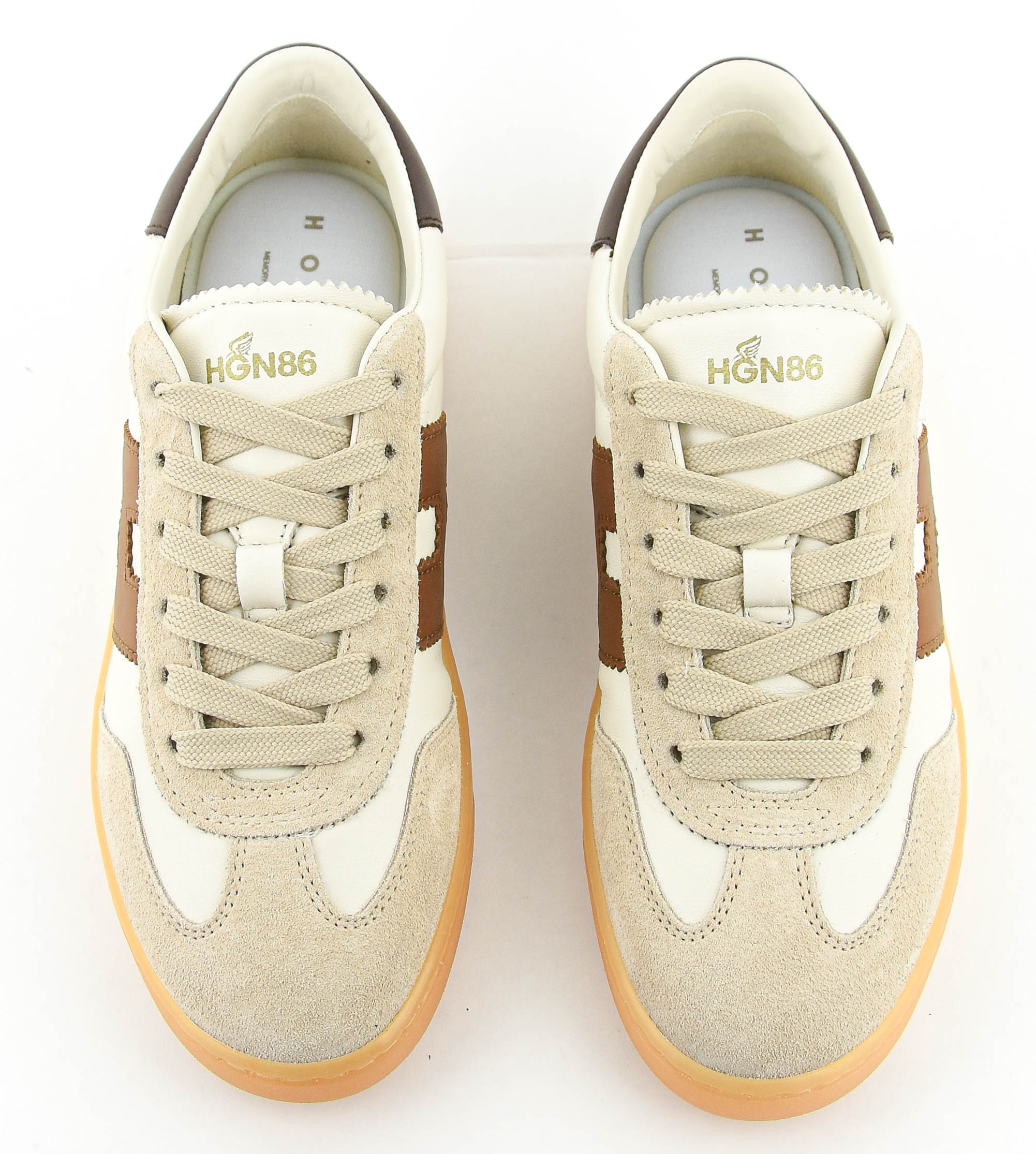 HOGAN COOL SNEAKER WHITE BROWN