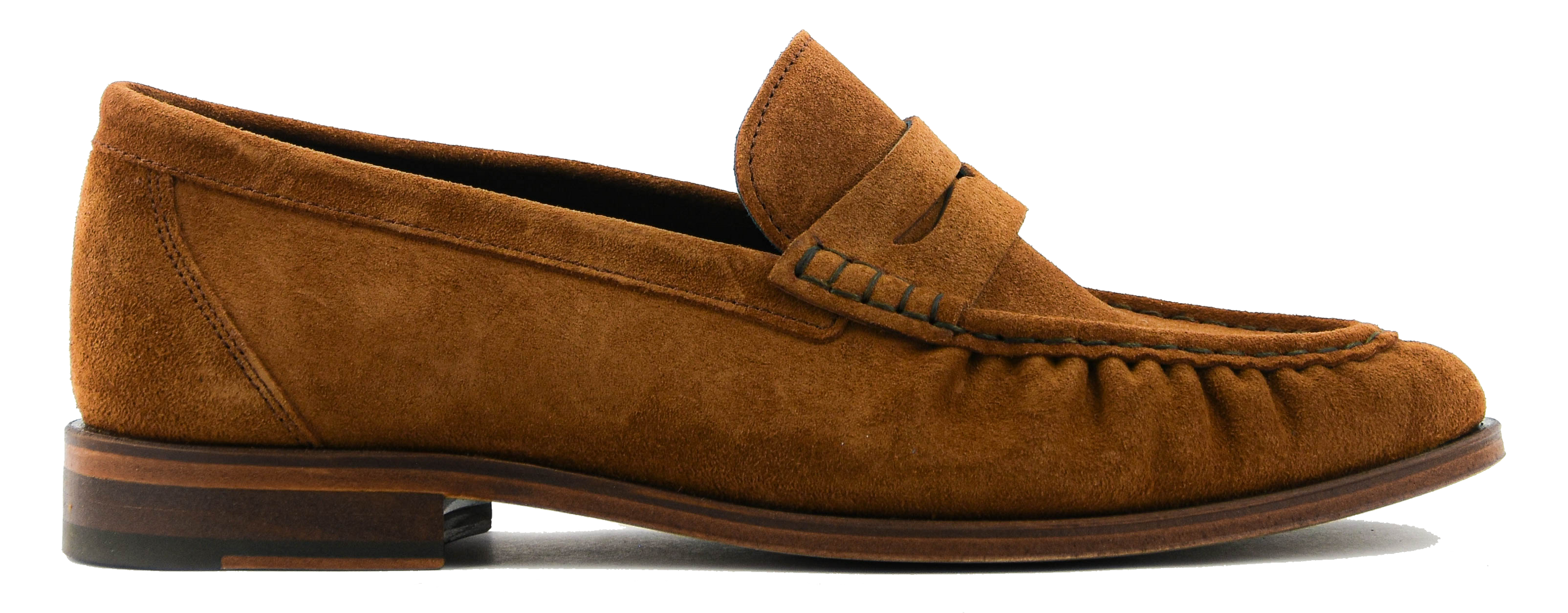 POSA PENNY LOAFER DARK COGNAC