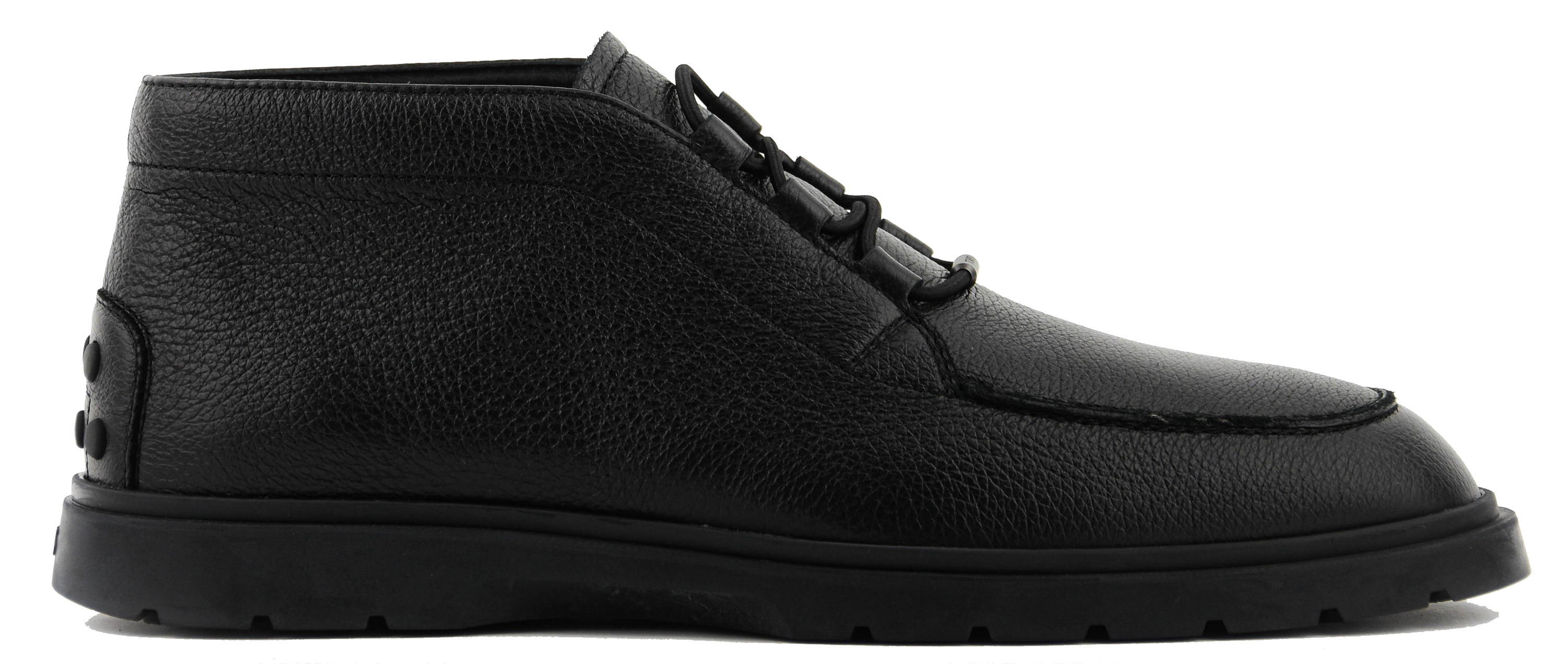 TOD'S DESERT BOOT BLACK LEATHER