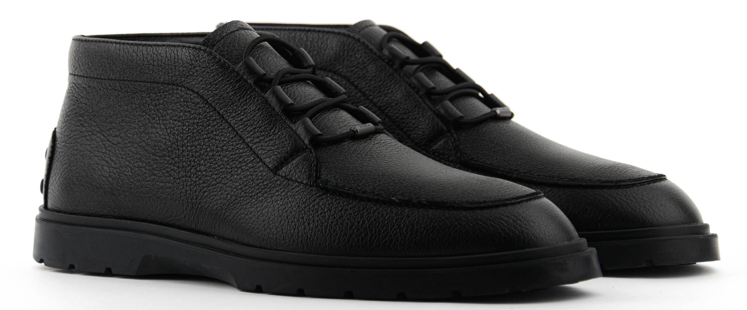 TOD'S DESERT BOOT BLACK LEATHER
