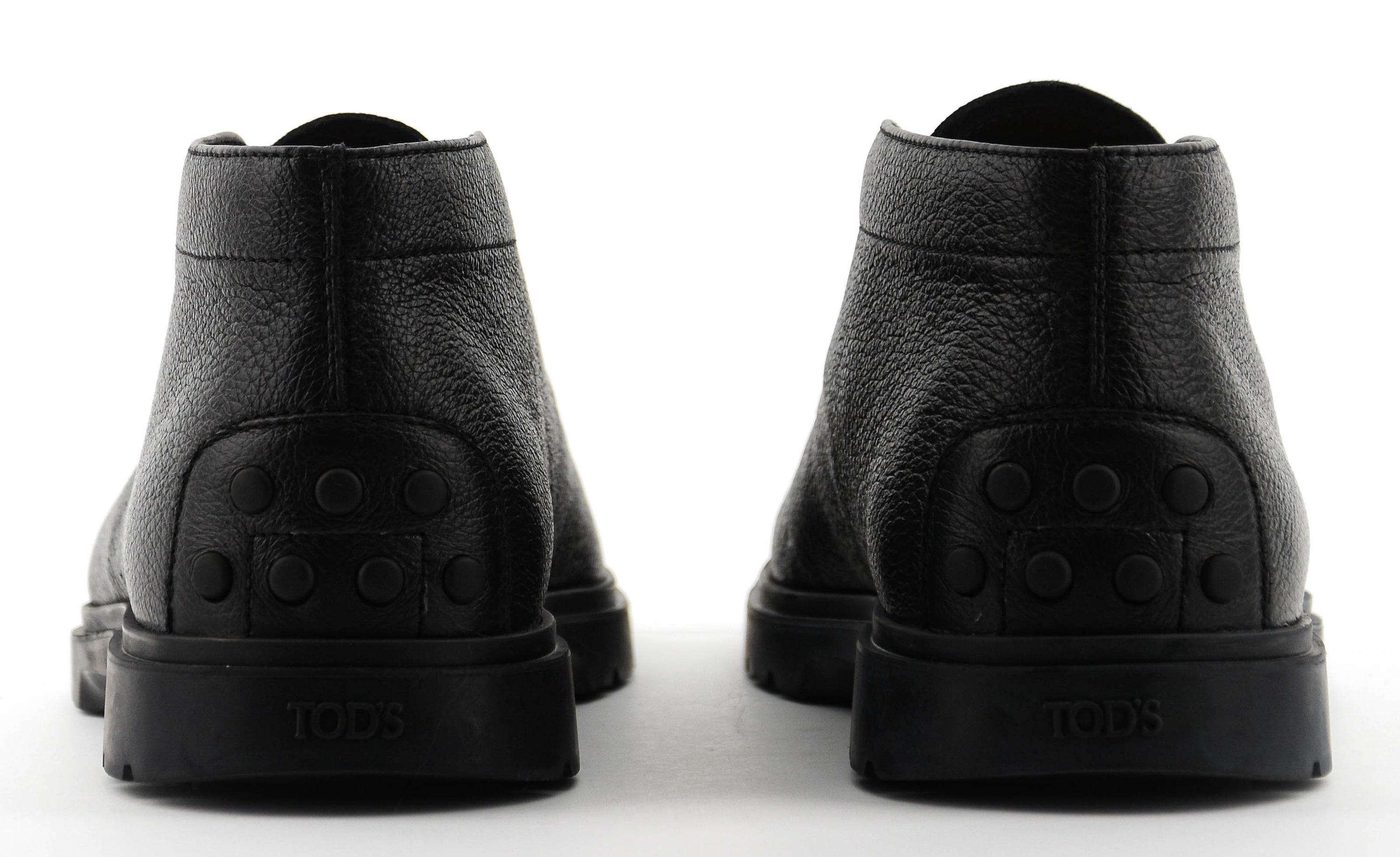 TOD'S DESERT BOOT BLACK LEATHER