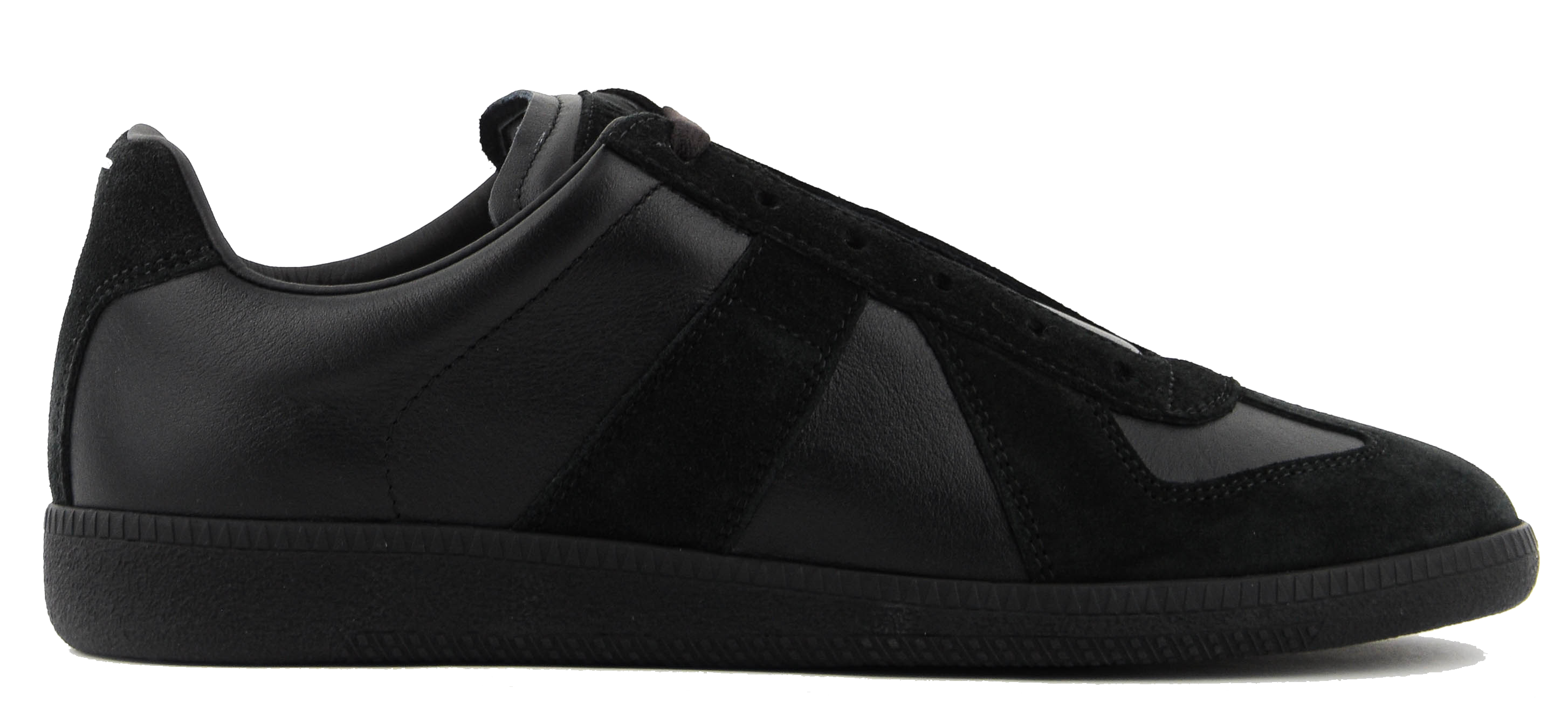 MAISON MARGIELA MAN REPLICA SNEAKER ALL BLACK