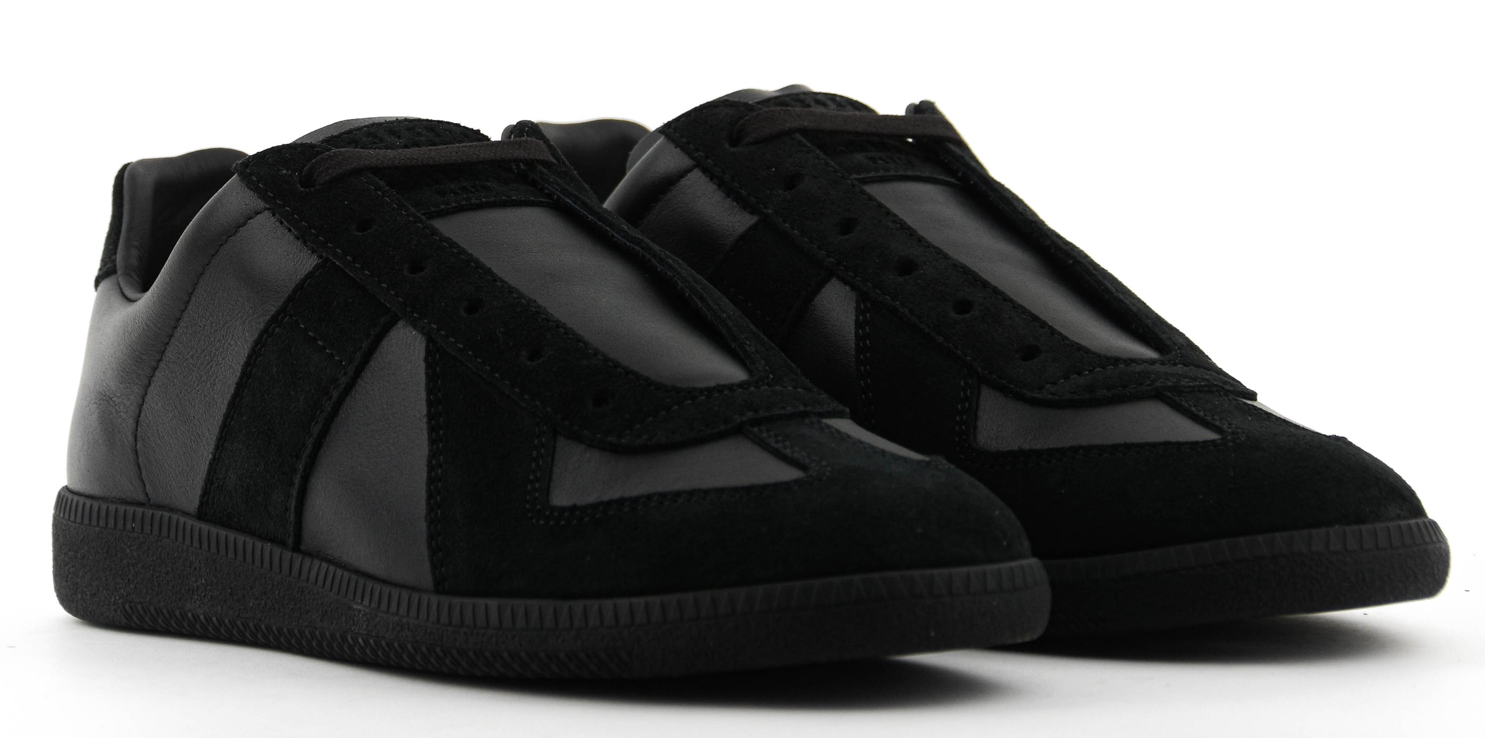 MAISON MARGIELA MAN REPLICA SNEAKER ALL BLACK