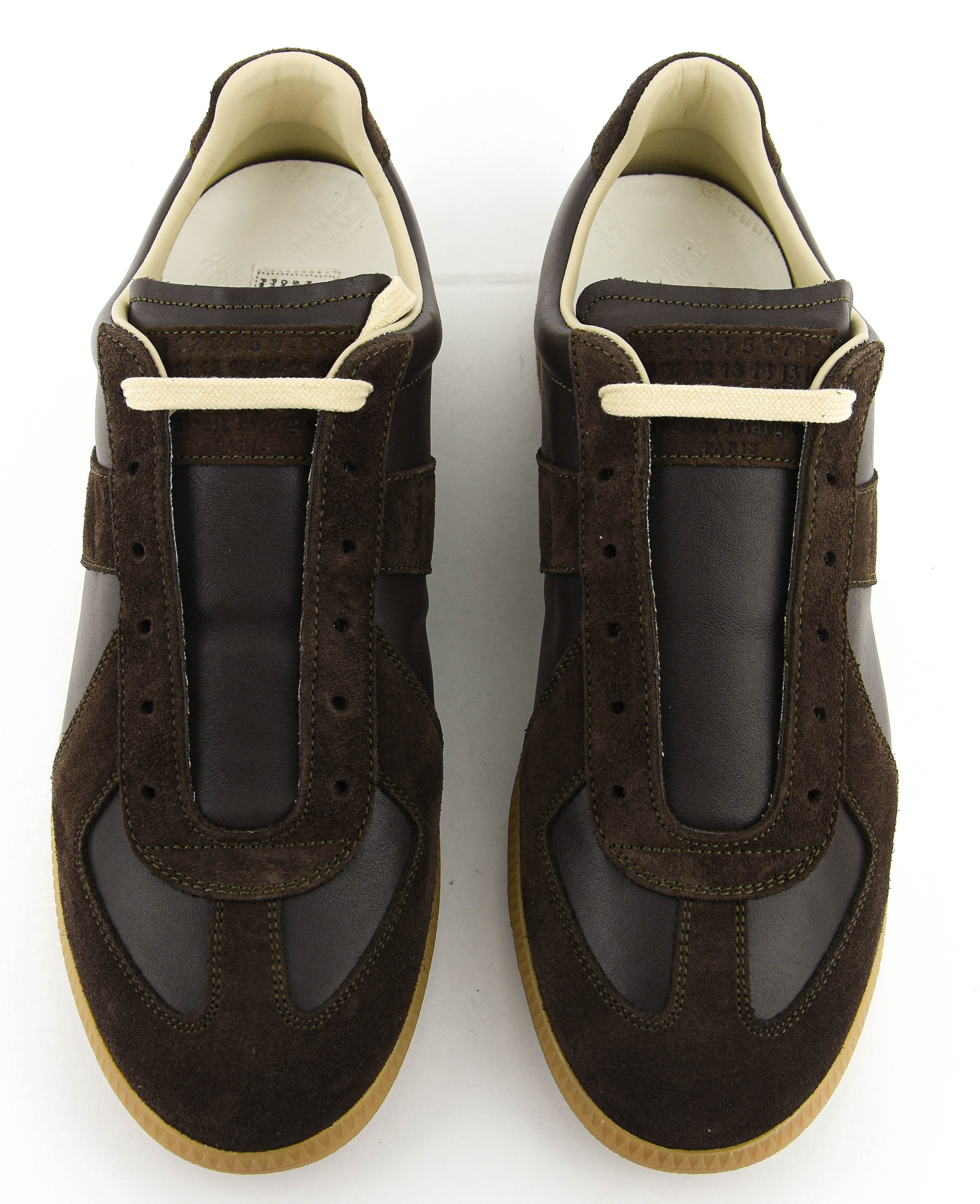 MAISON MARGIELA MAN REPLICA SNEAKER BROWN
