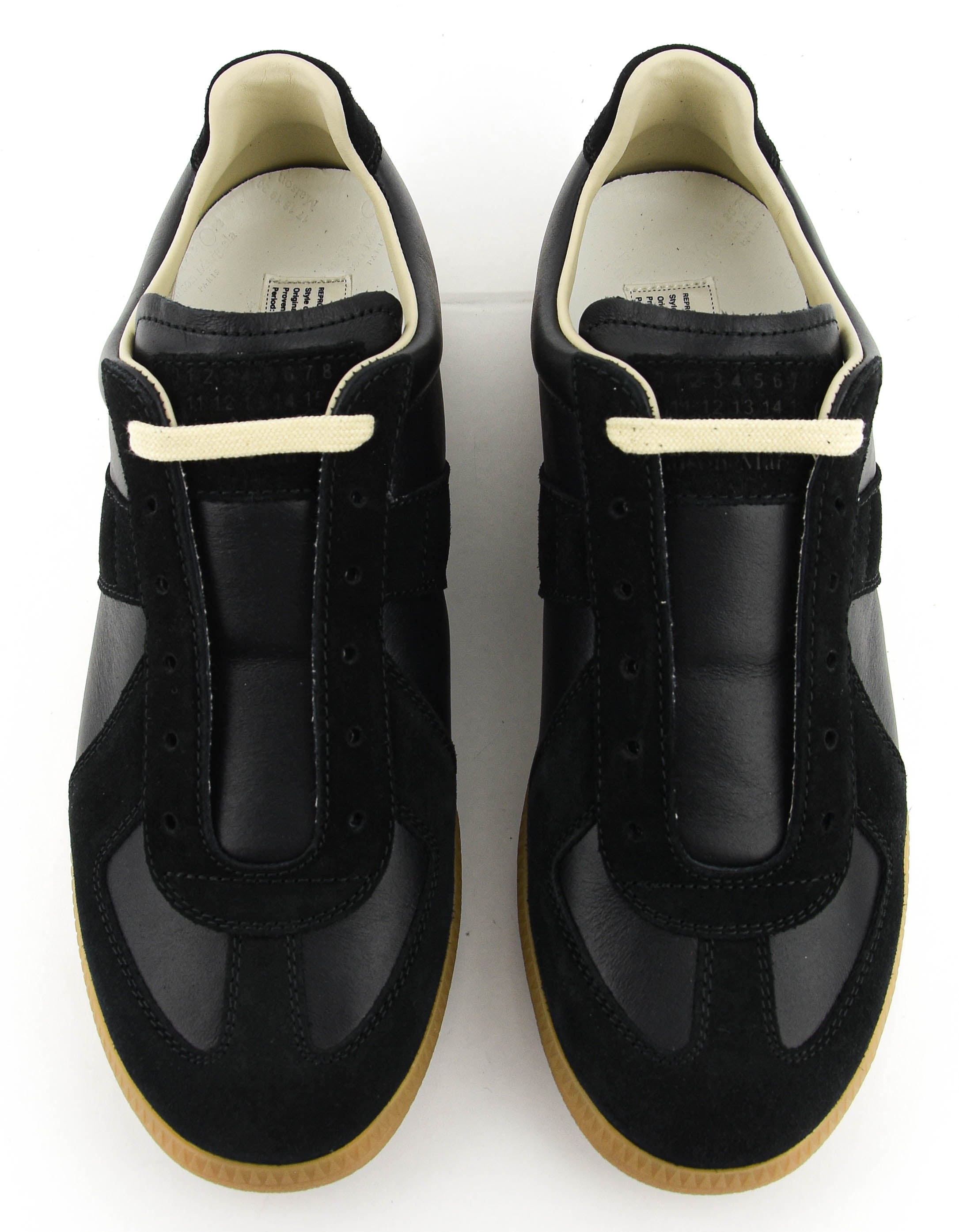 MAISON MARGIELA MAN REPLICA SNEAKER BLACK