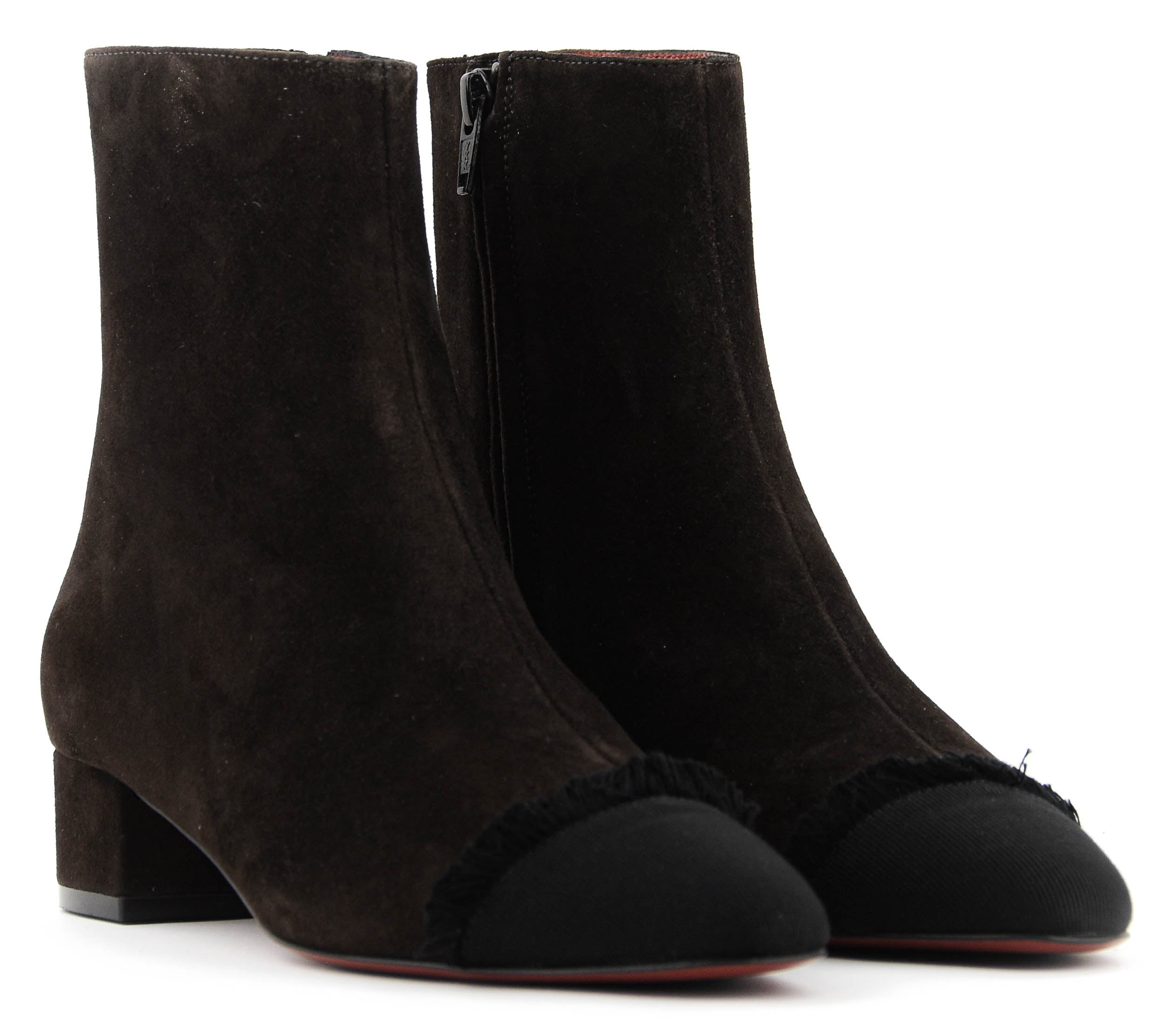 PAUL WARMER BOOTIE 60 TOECAP BROWN