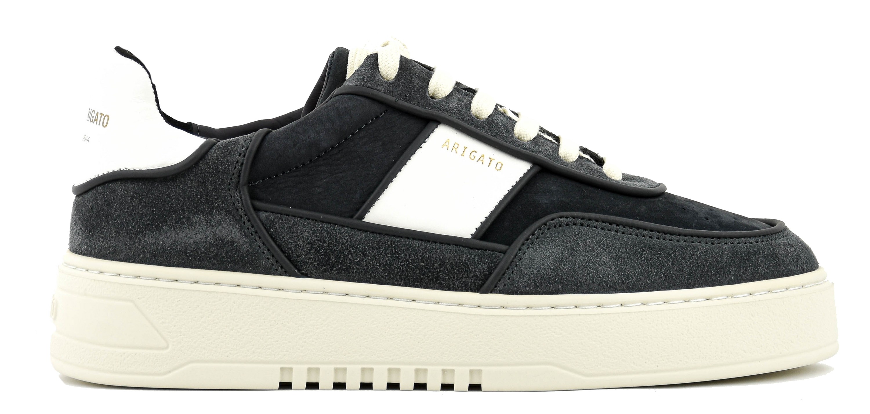 AXEL ARIGATO ORBIT BLACK WHITE PIPING