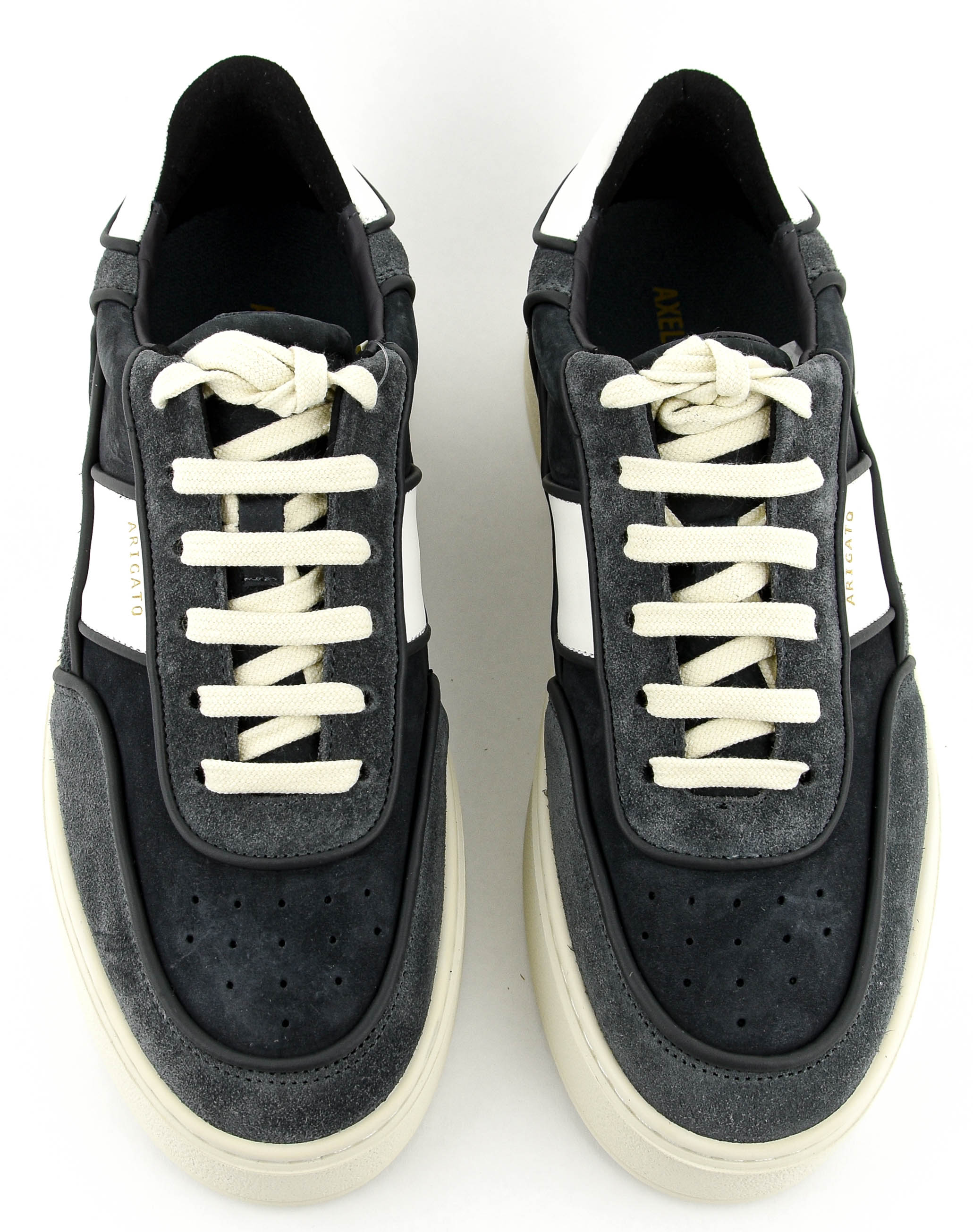 AXEL ARIGATO ORBIT BLACK WHITE PIPING