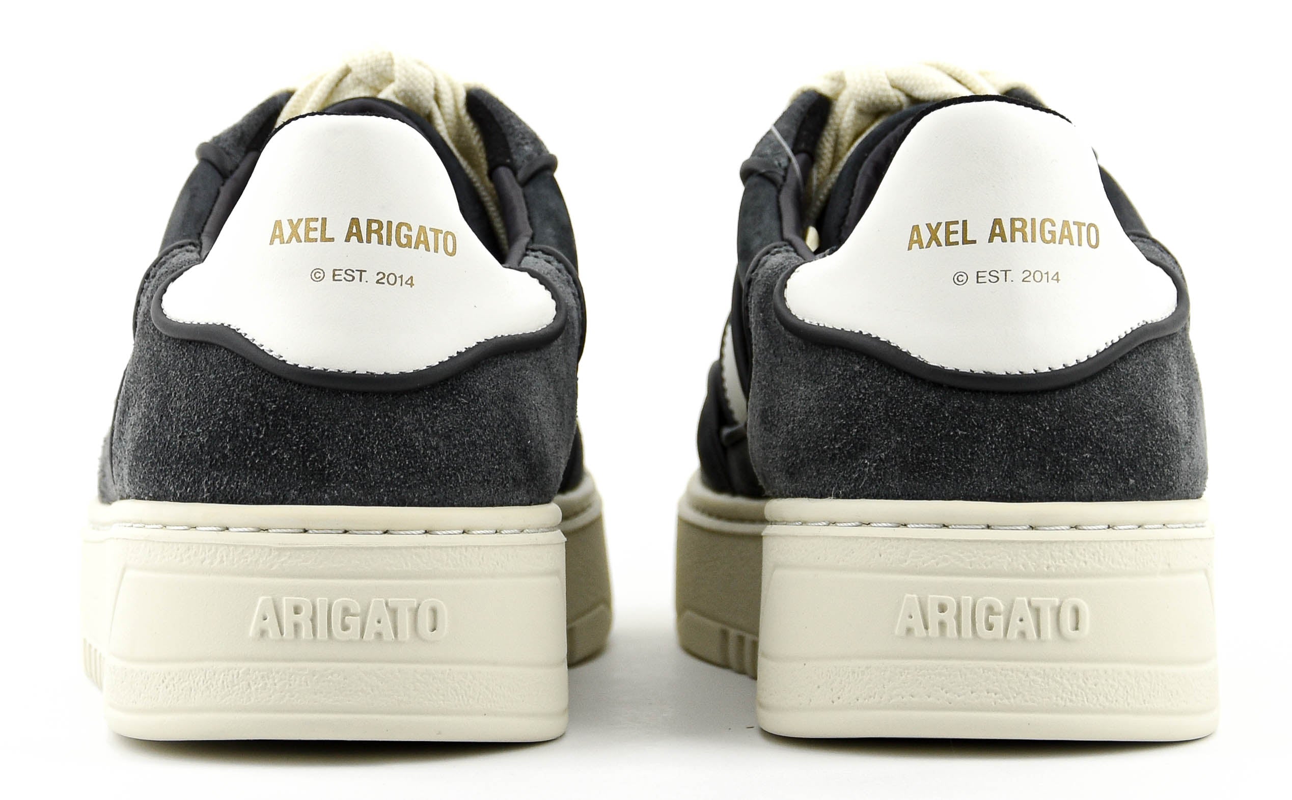 AXEL ARIGATO ORBIT BLACK WHITE PIPING