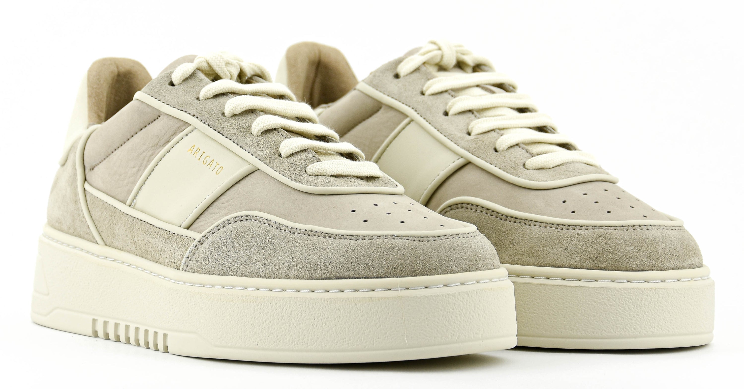 AXEL ARIGATO ORBIT TAUPE BEIGE PIPING