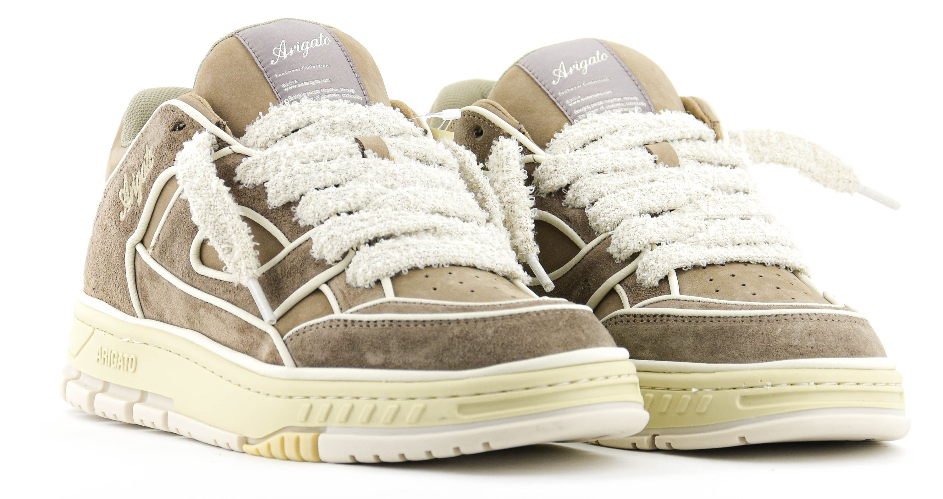 AXEL ARIGATO AREA LO PIPING TAUPE BEIGE