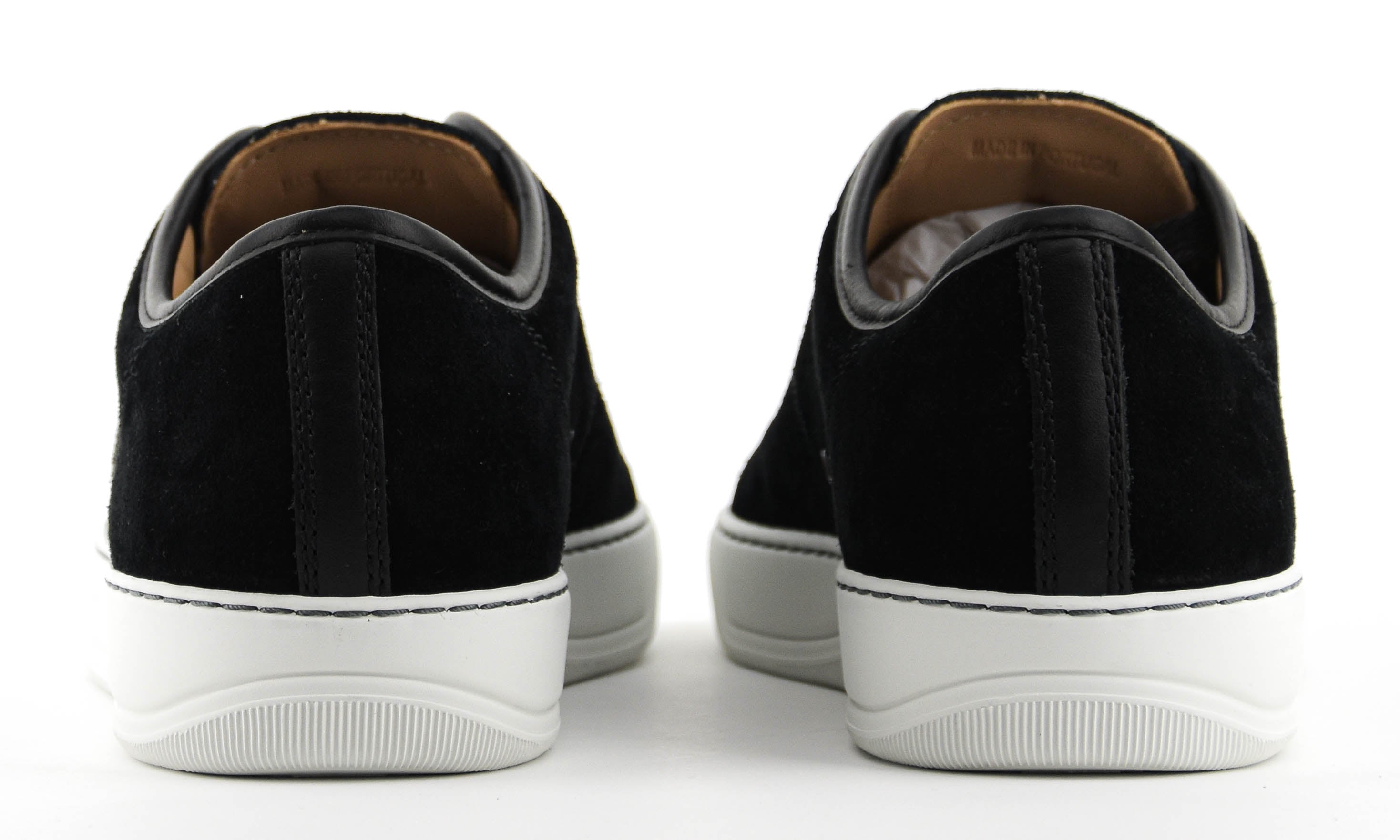 LANVIN CLASSIC TOECAP BLACK SUEDE/LEATHER