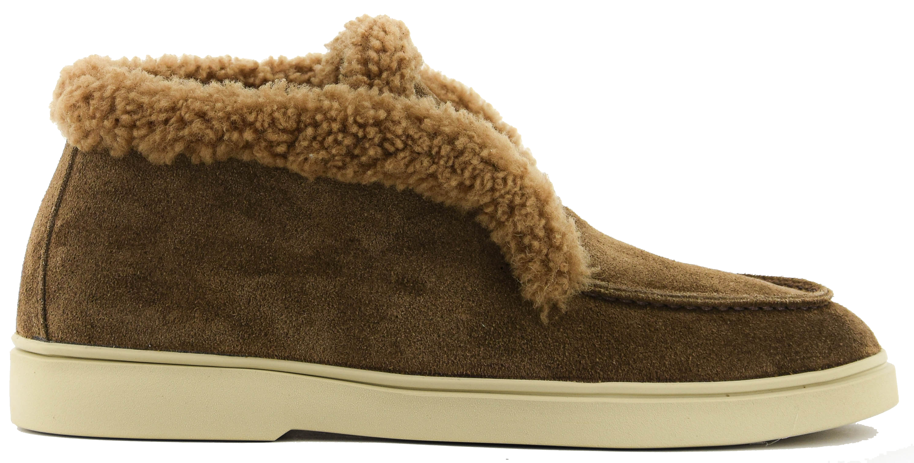 OFFICINE CREATIVE SHEEP LOAFER DARK BROWN