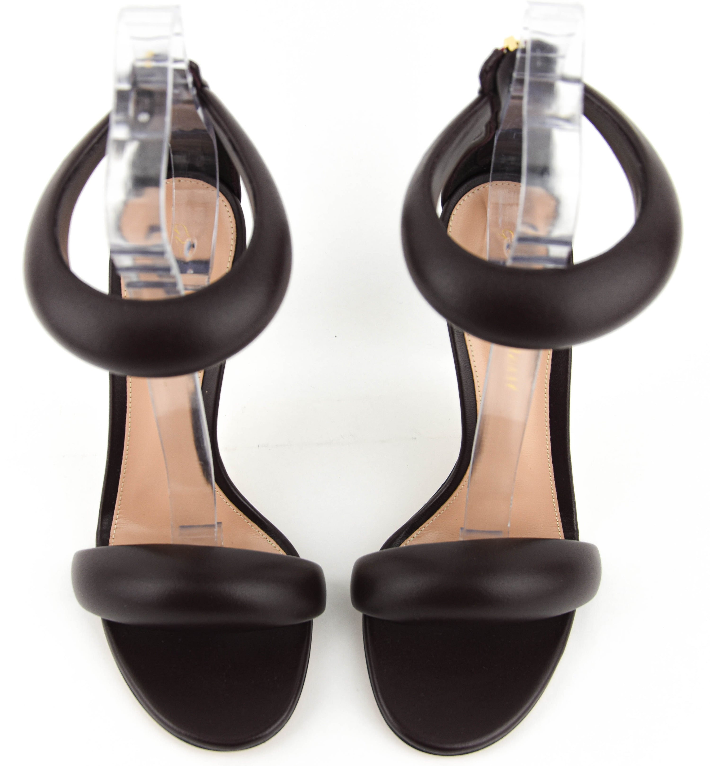 GIANVITO ROSSI BIJOUX SANDAL BURGUNDY