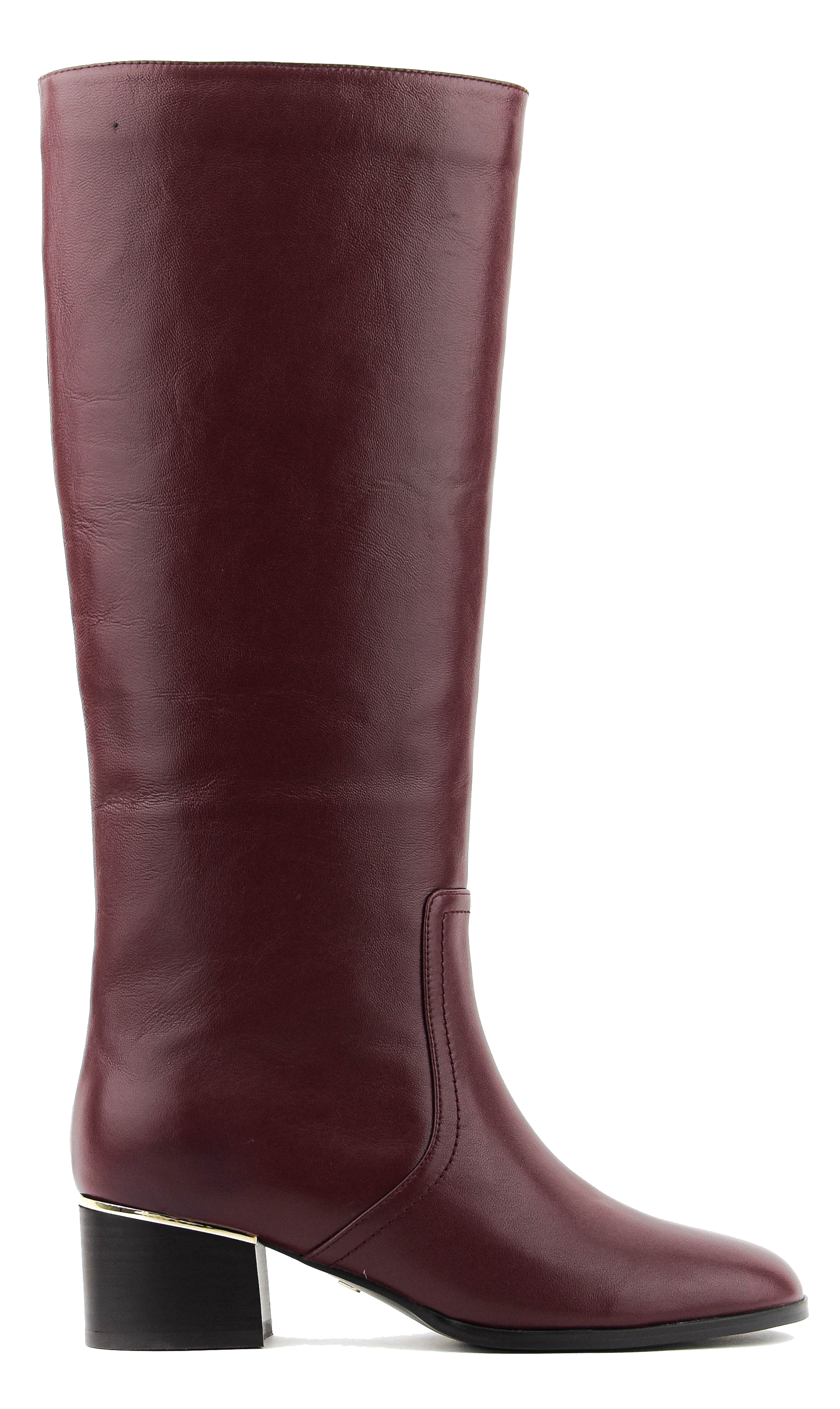 LOLA CRUZ LONG BOOT BURGUNDY