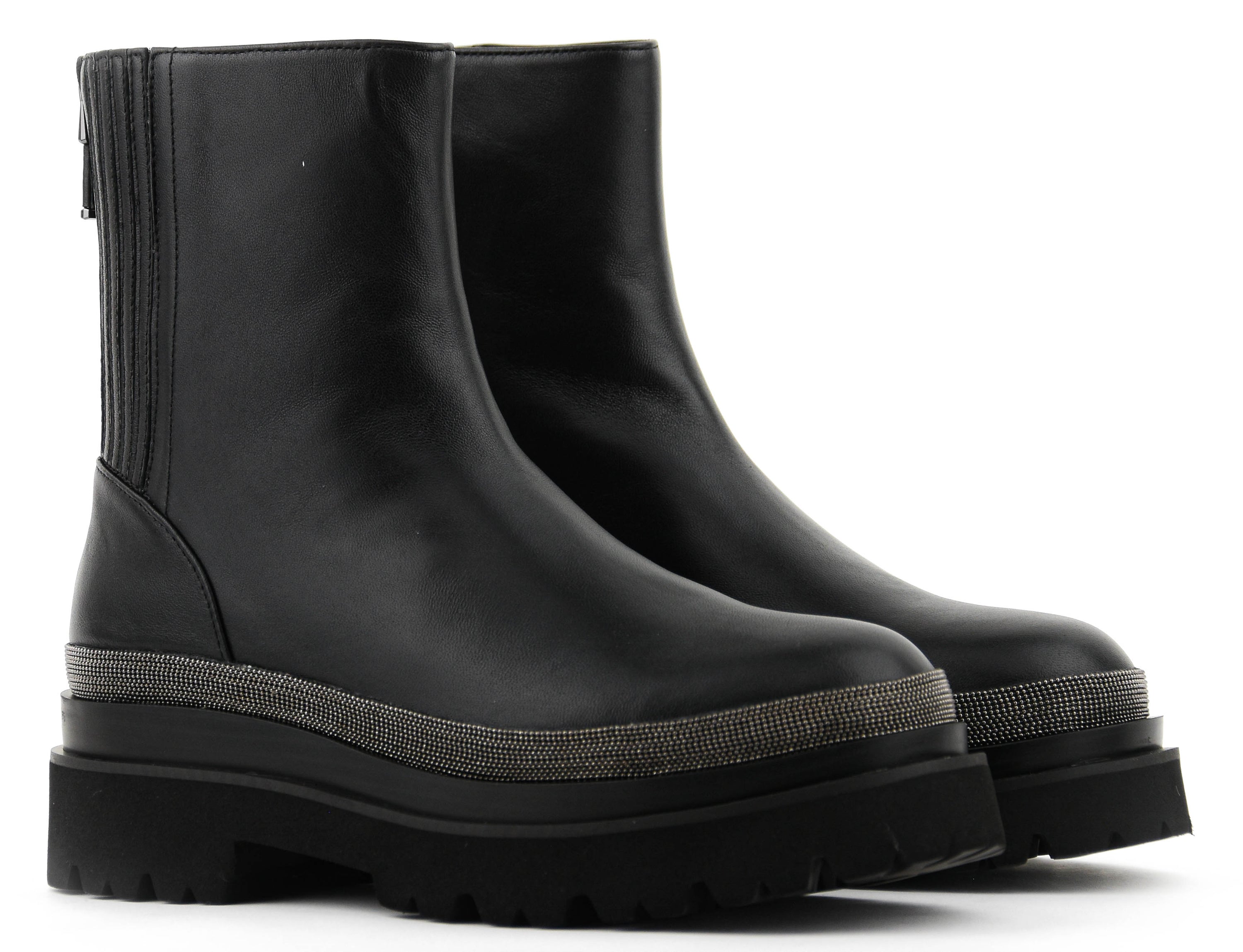 LOLA CRUZ CHELSEA STRASS BOOT