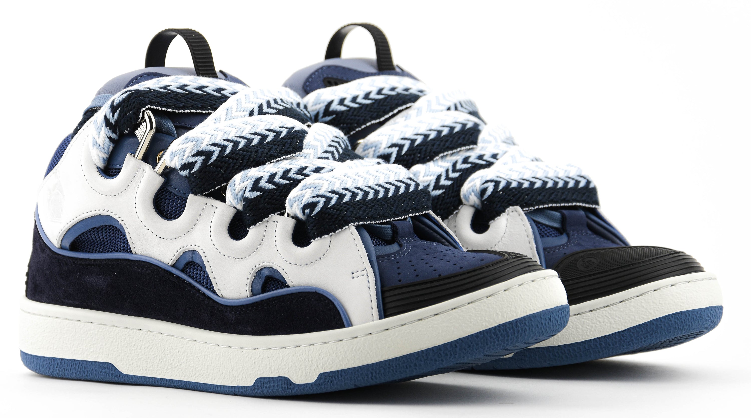 LANVIN CURB SNEAKER BLUE NOIR BLUE