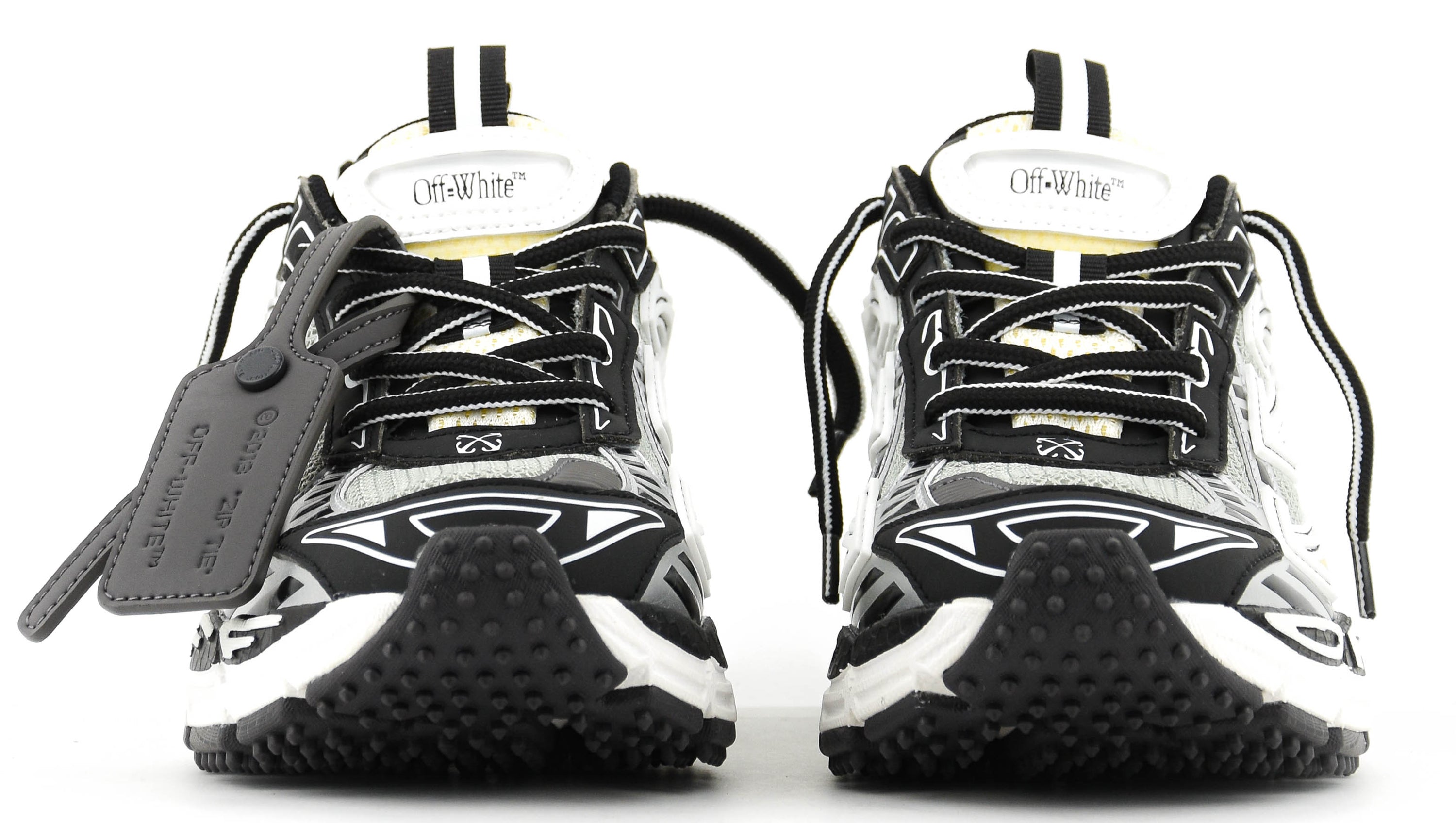 OFFWHITE BE RIGHT BACK LIGHT GREY BLACK