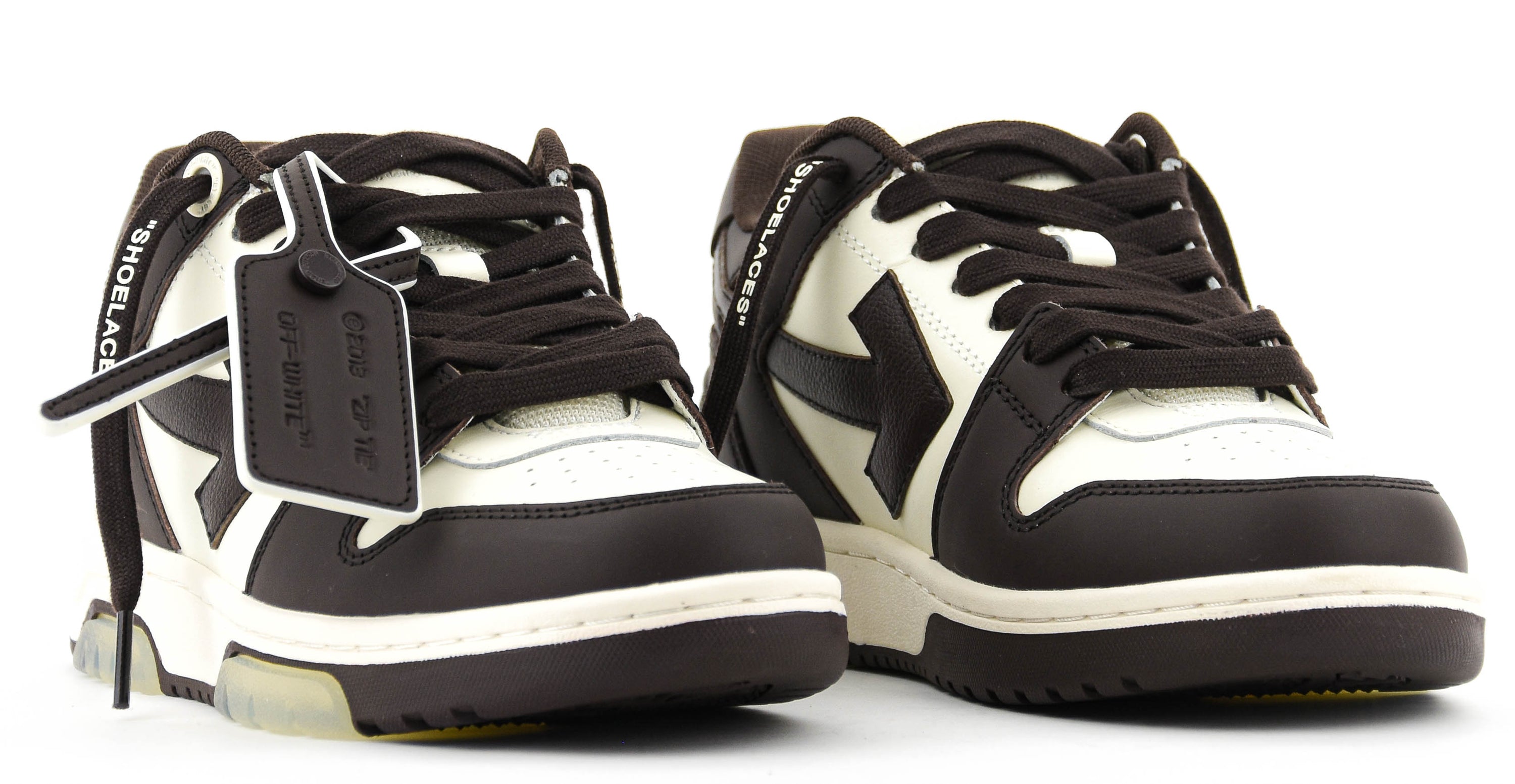 OFFWHITE OUT O OFFICE CREAM CHOCOLAT