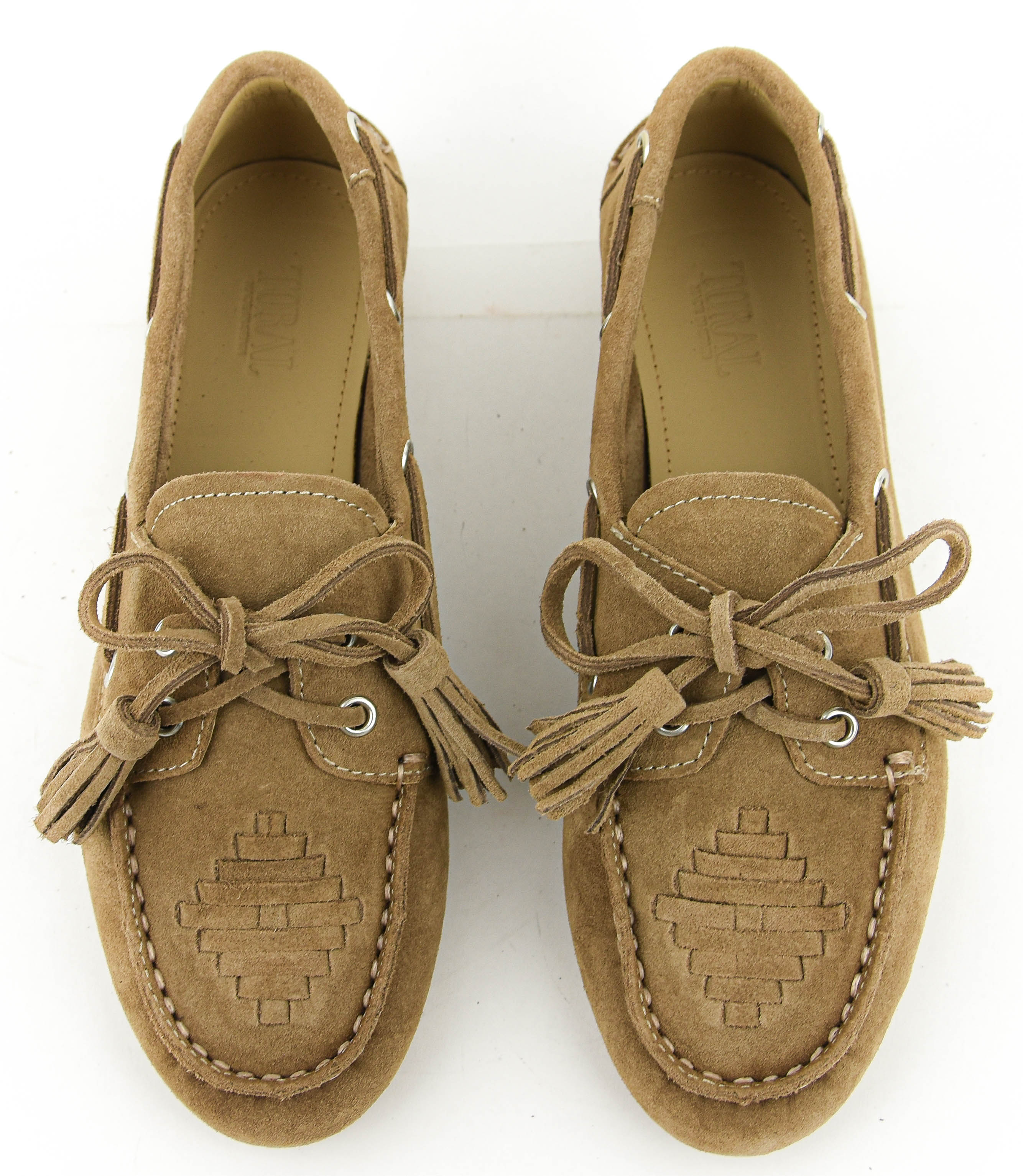 TORAL SHIMA BOAT SHOE BEIGE