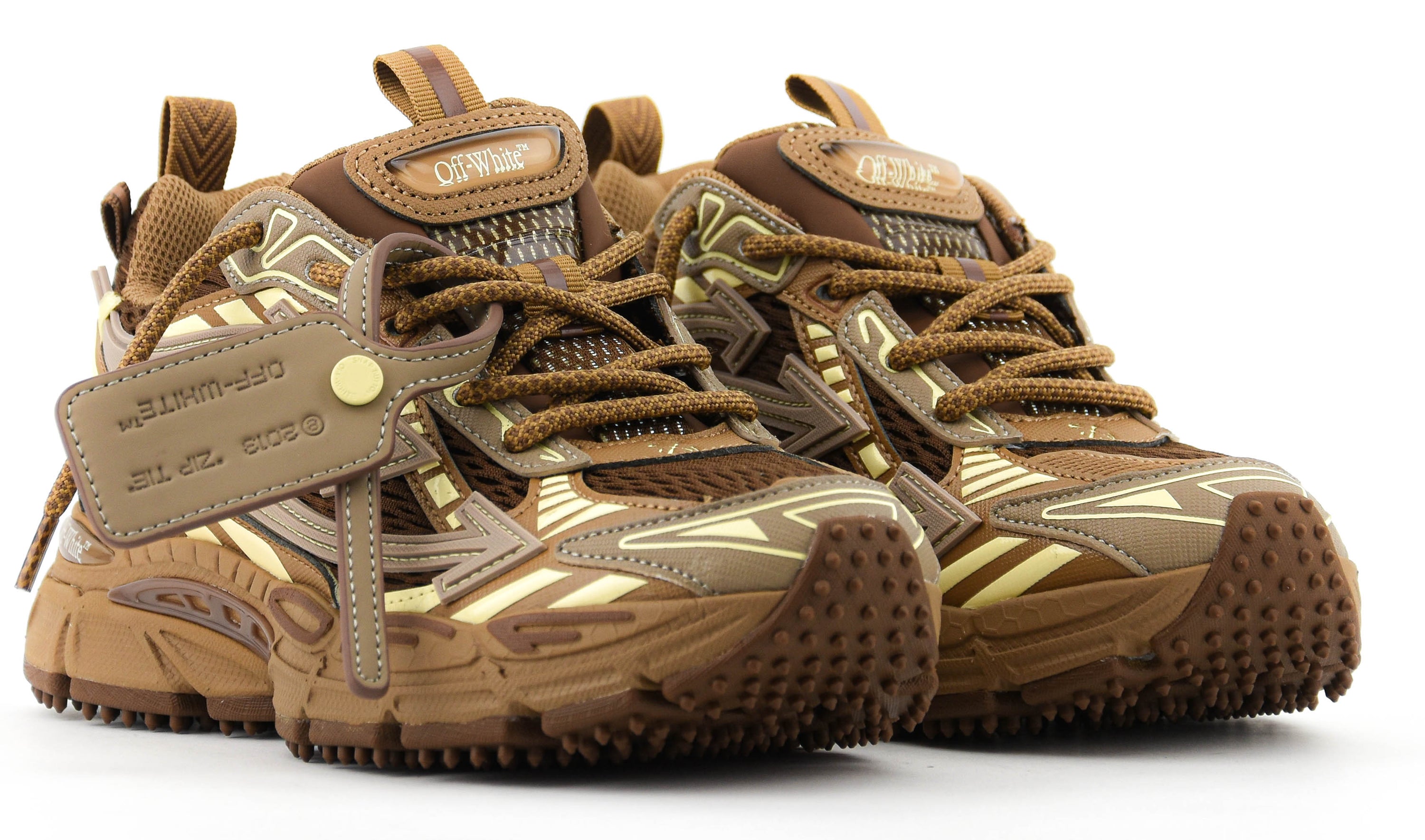 OFFWHITE 'BRB' DARK BROWN