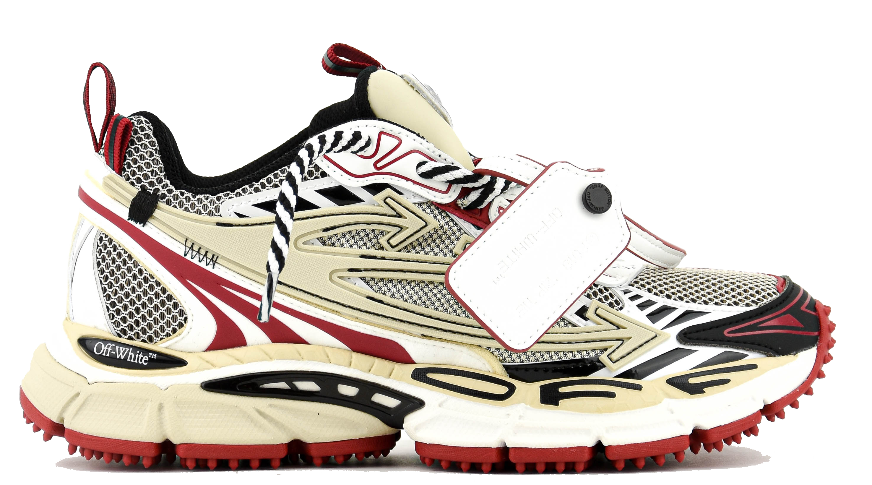 OFFWHITE 'BRB' SAND RED