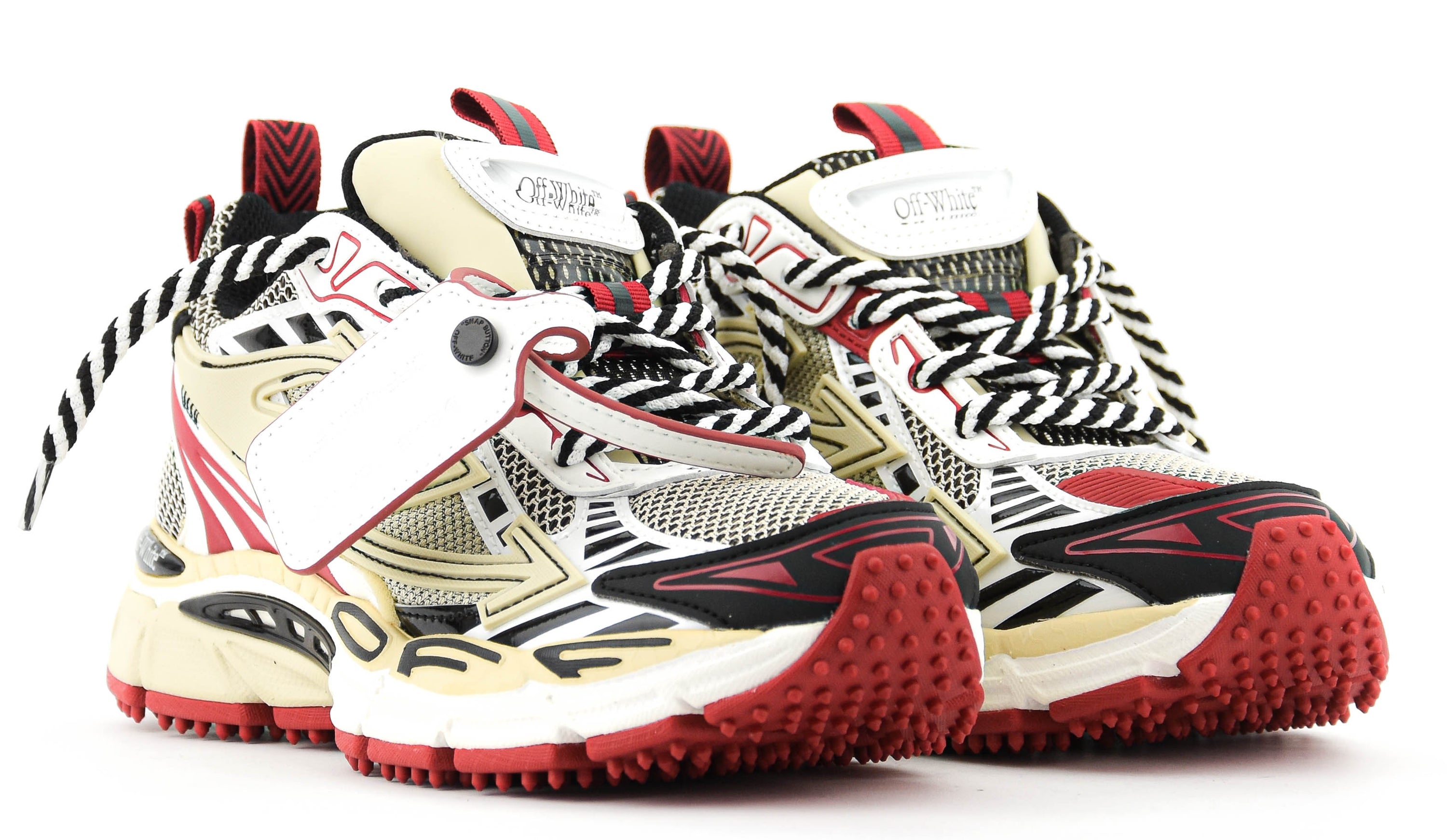 OFFWHITE 'BRB' SAND RED