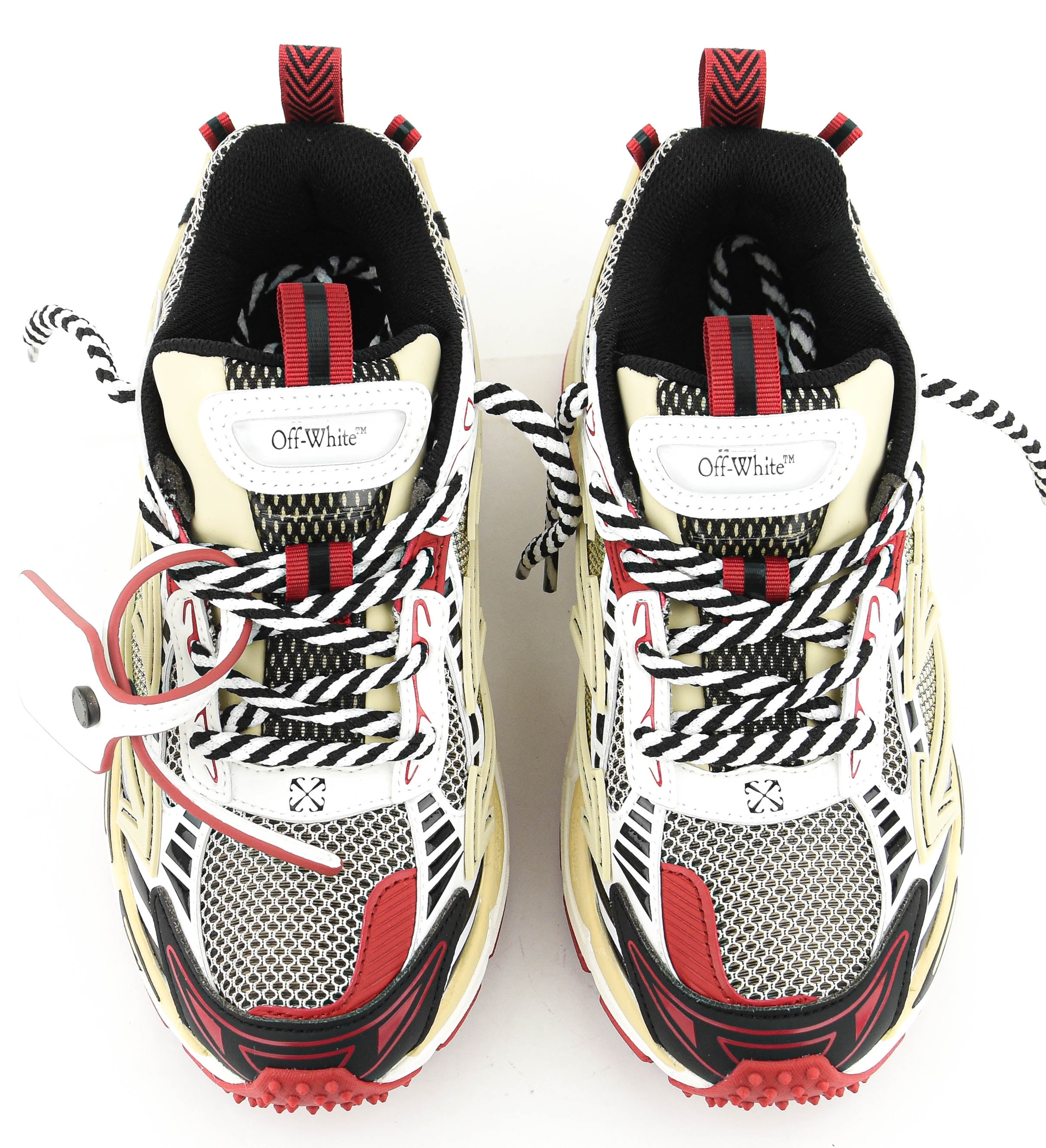 OFFWHITE 'BRB' SAND RED