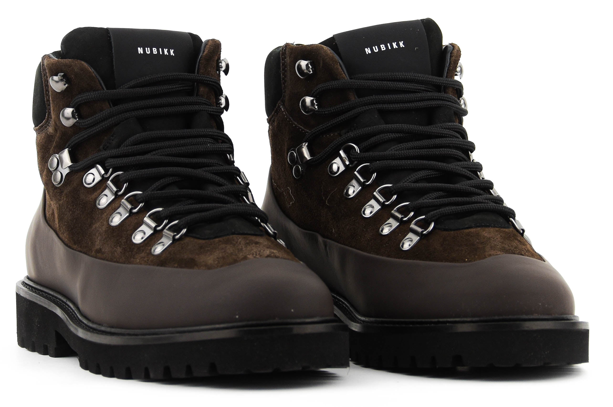 NUBIKK LOGAN CHAD BOOT DARK BROWN
