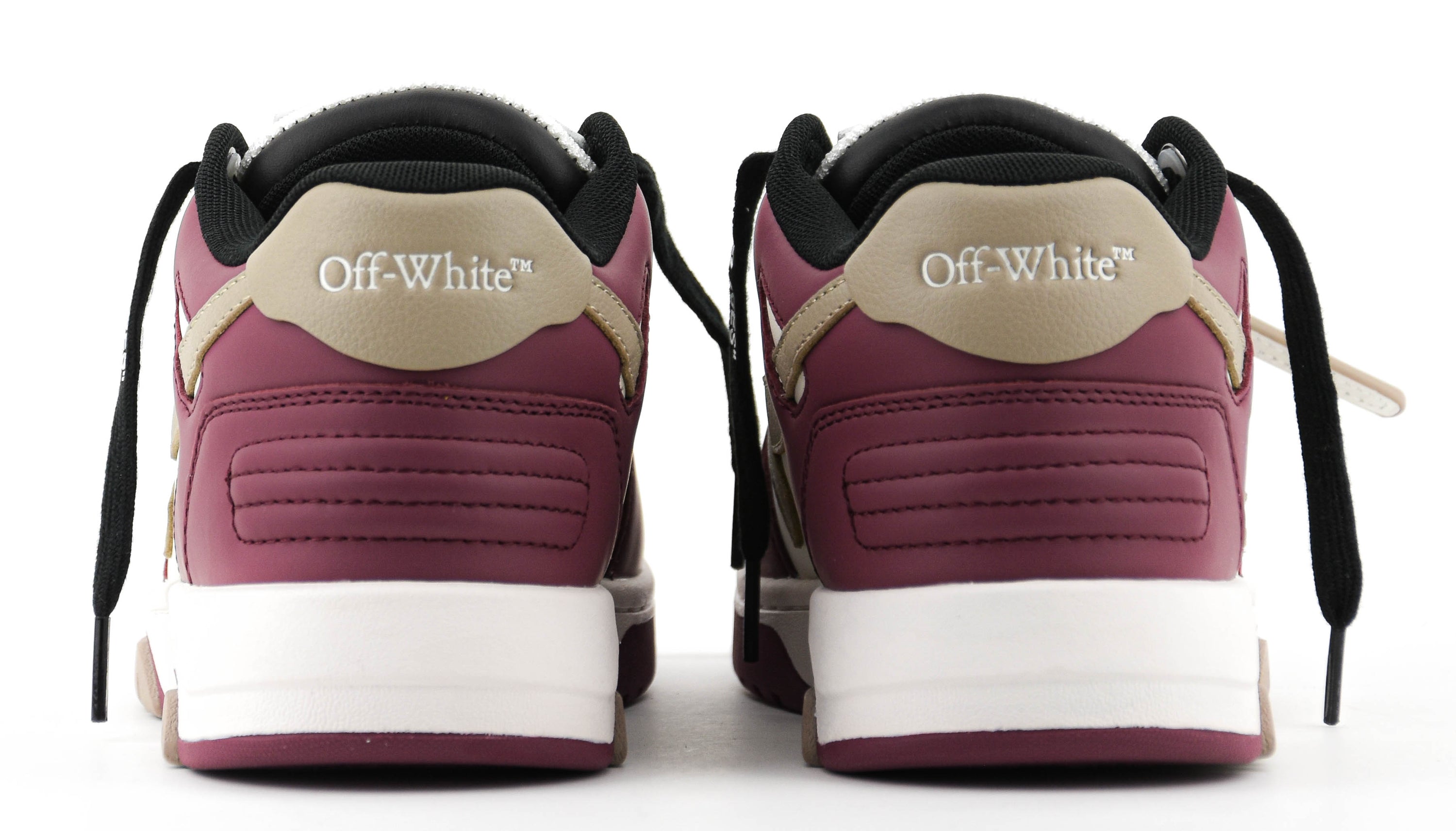 OFFWHITE OUT O OFFICE WHITE BURGUNDY