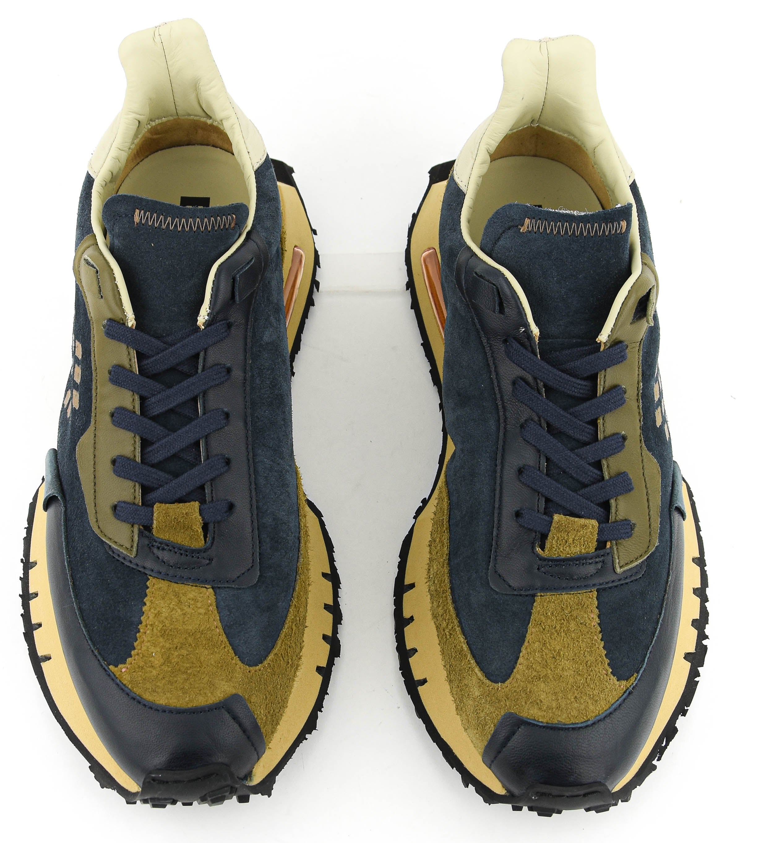 BePositive + RACE SNEAKER NAVY MILITARY