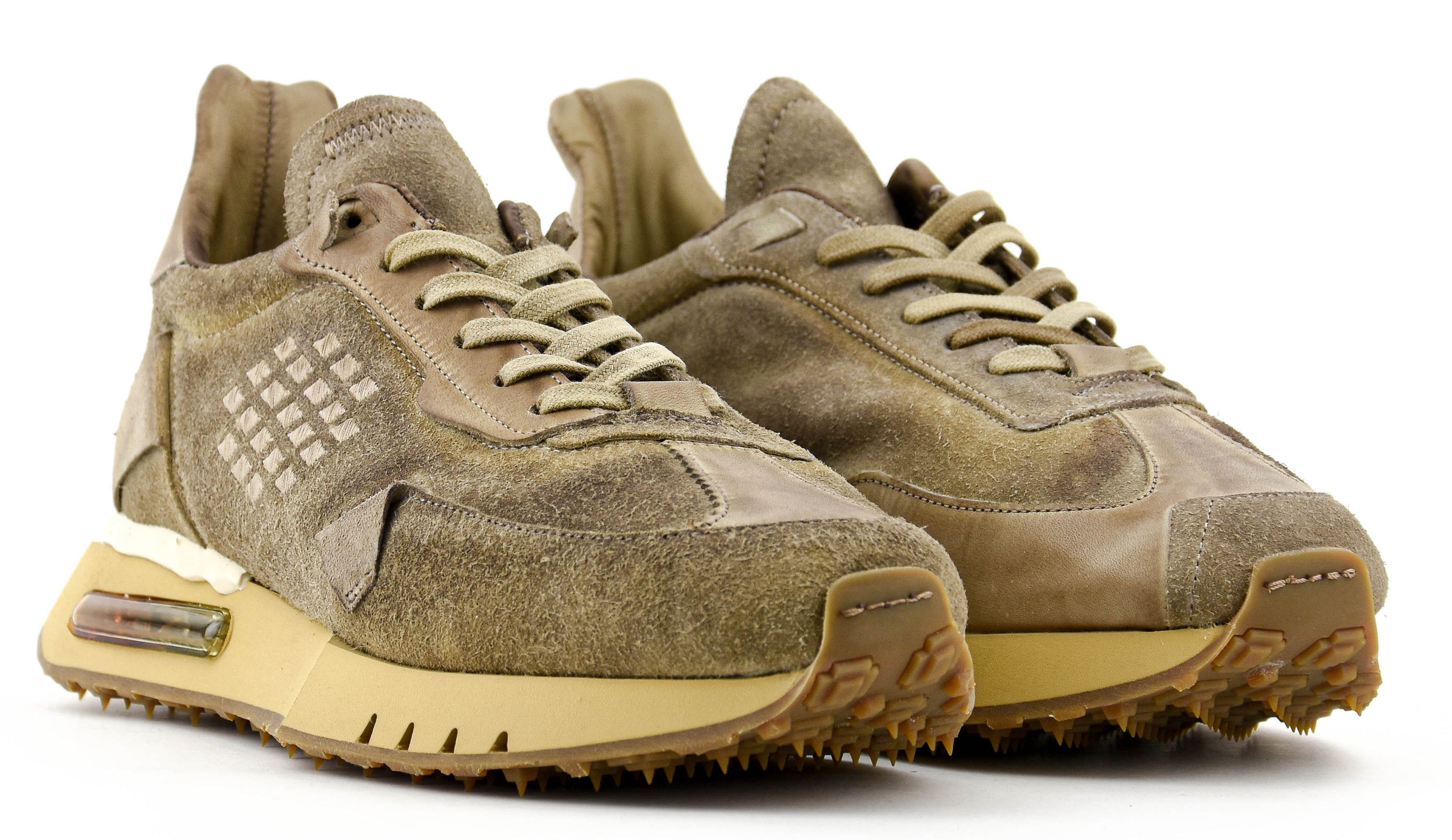 BePositive + RACE SNEAKER BEIGE