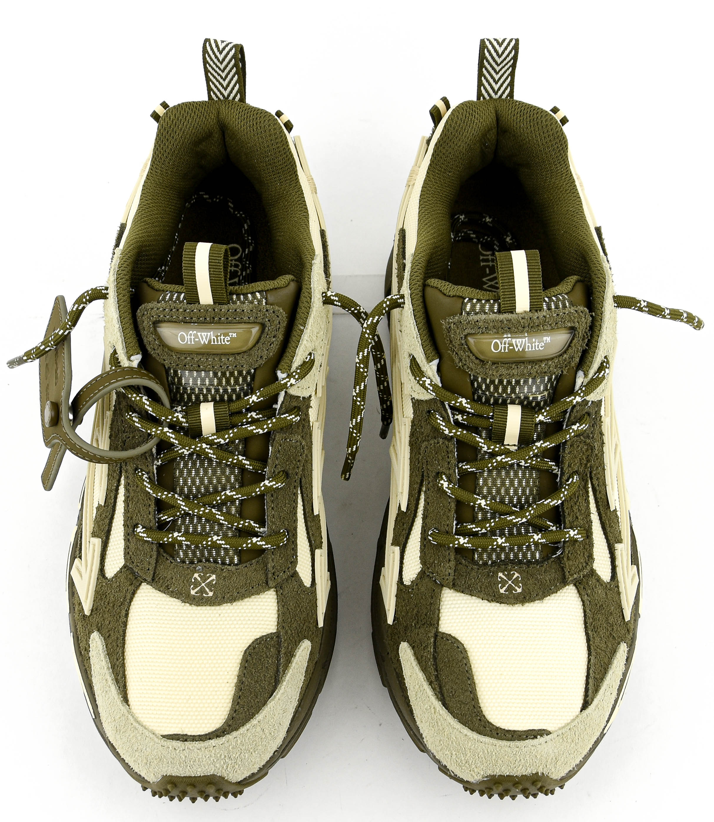 OFFWHITE 'BRB' FOREST GREEN SAND